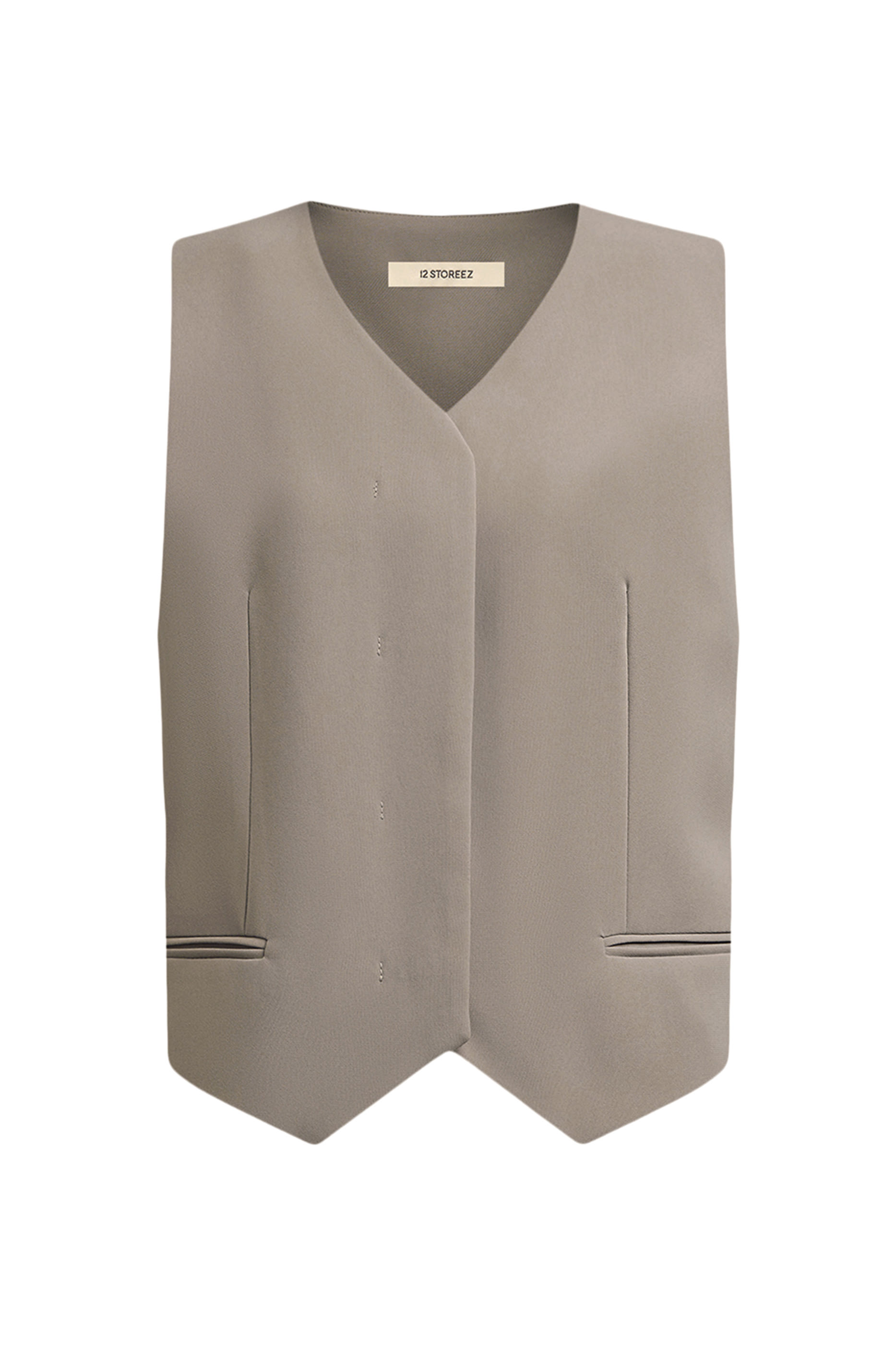 Crepe Vest 