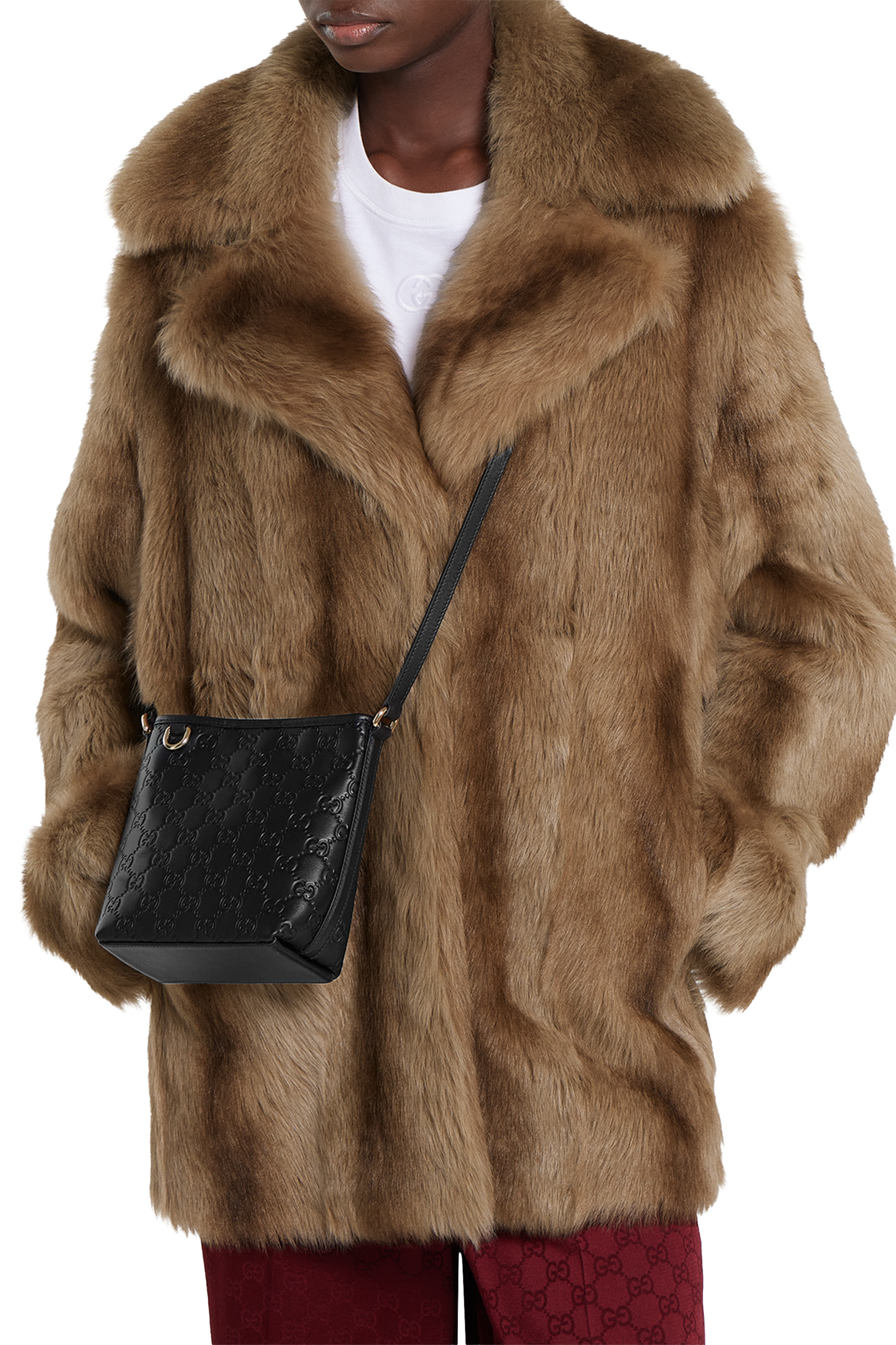 GG Emblem Nano Bucket Bag