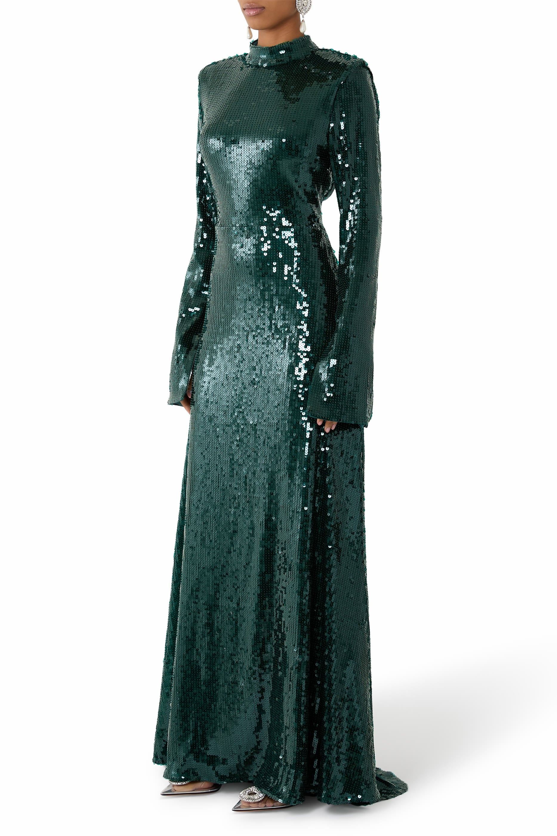 Sequins Maxi Dress