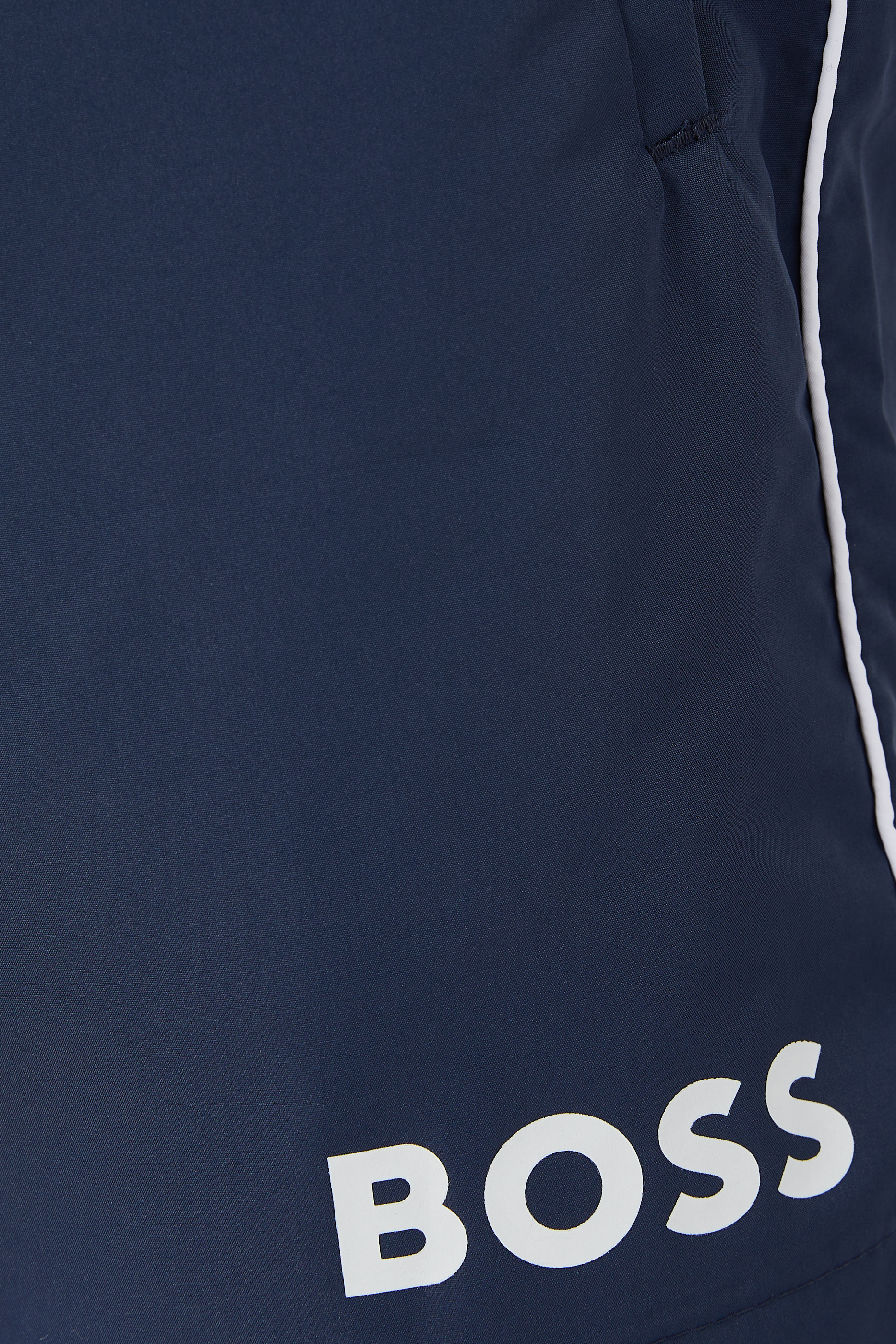 Quick-Drying Logo Swim Shorts