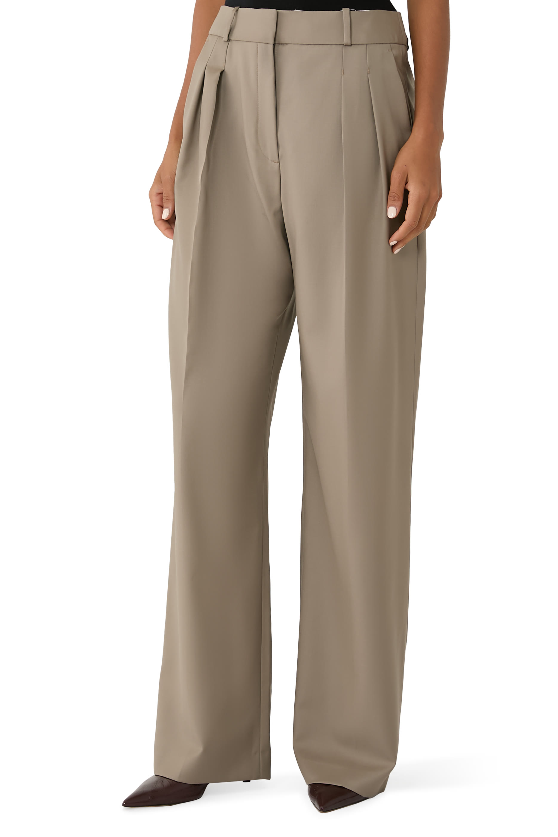 Sbiru Straight-Leg Trousers