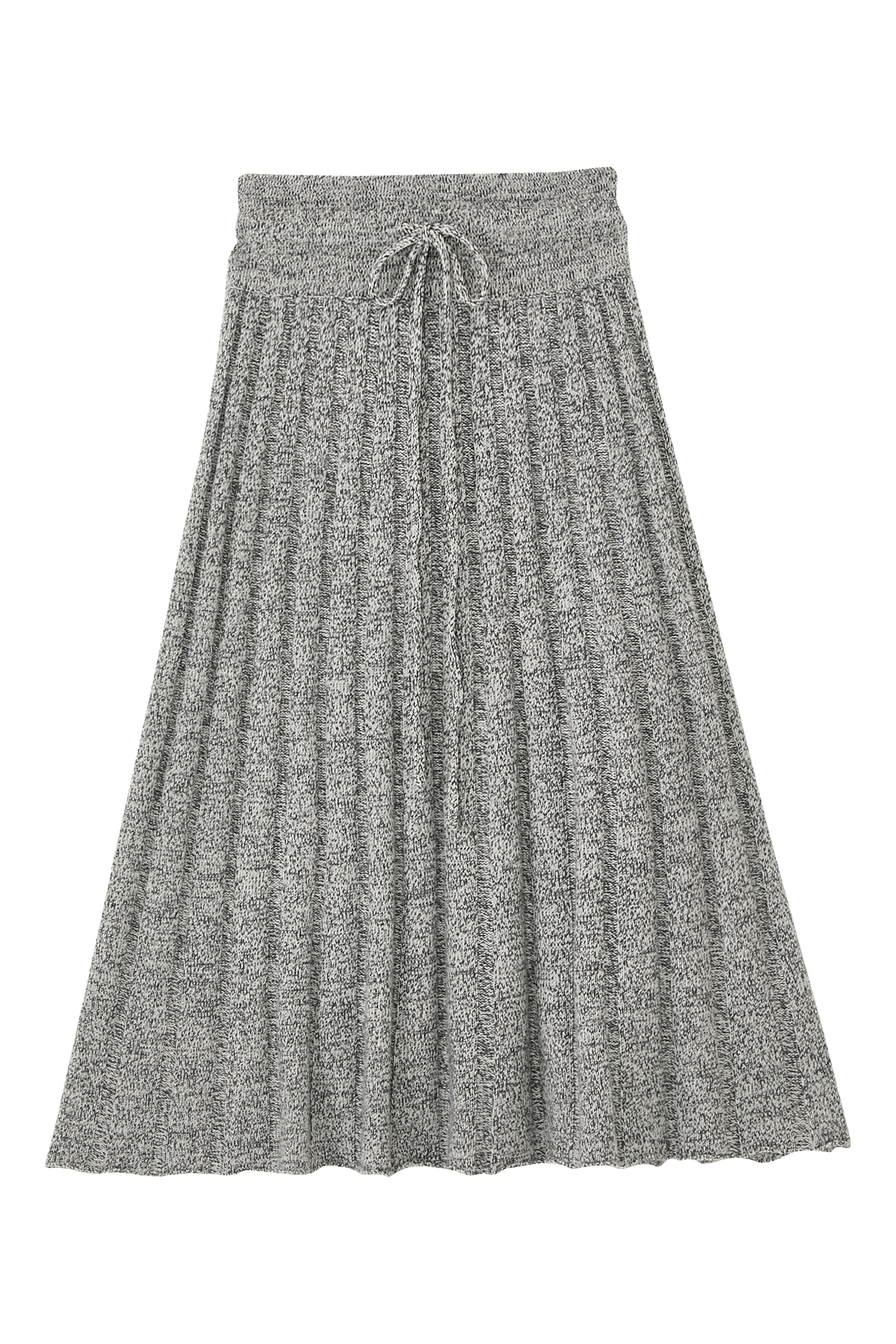 The Pleated Midi Skirt