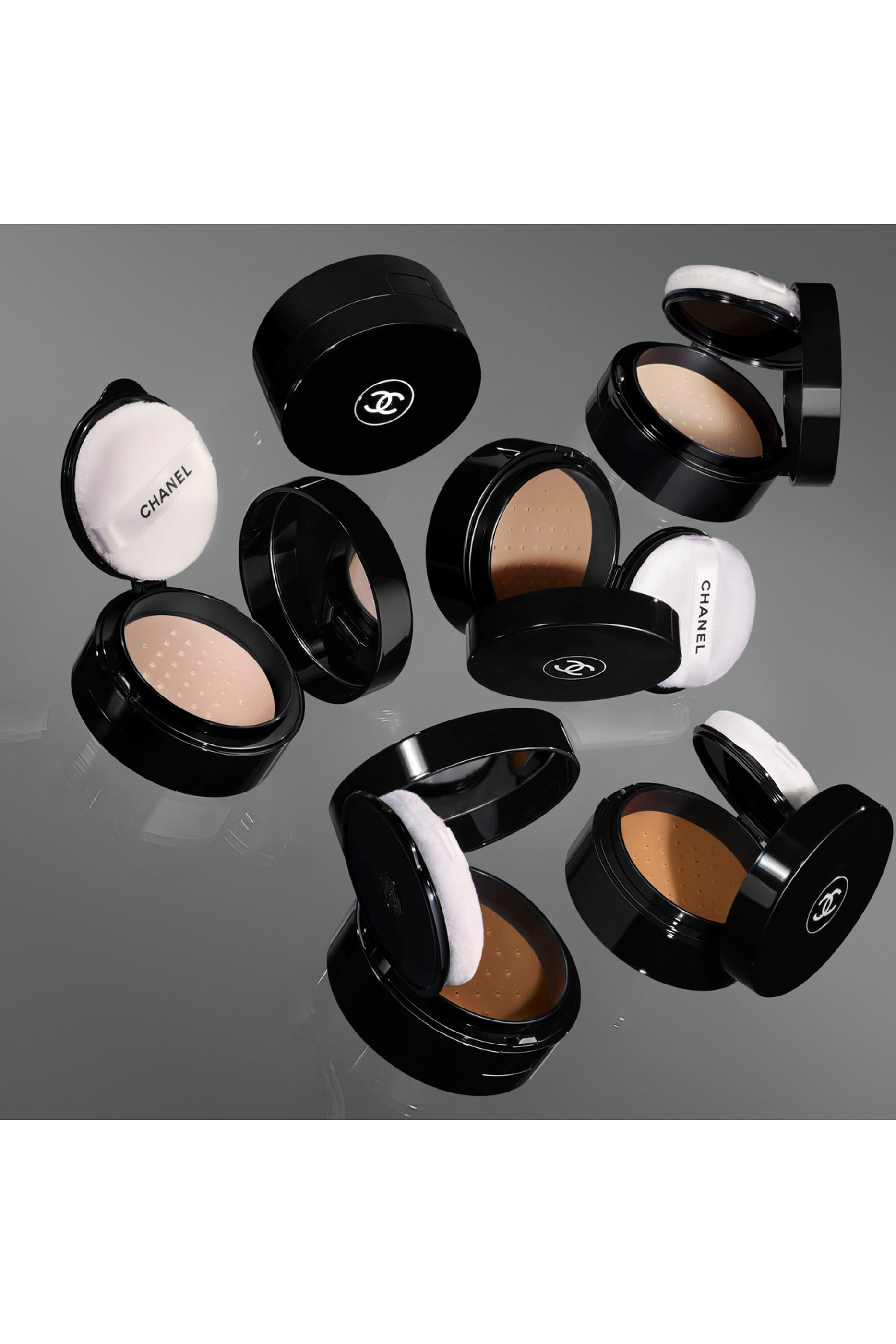 بودرة سائبة Poudre Universelle Libre, Natural Finish، عبوة عملية للتنقل