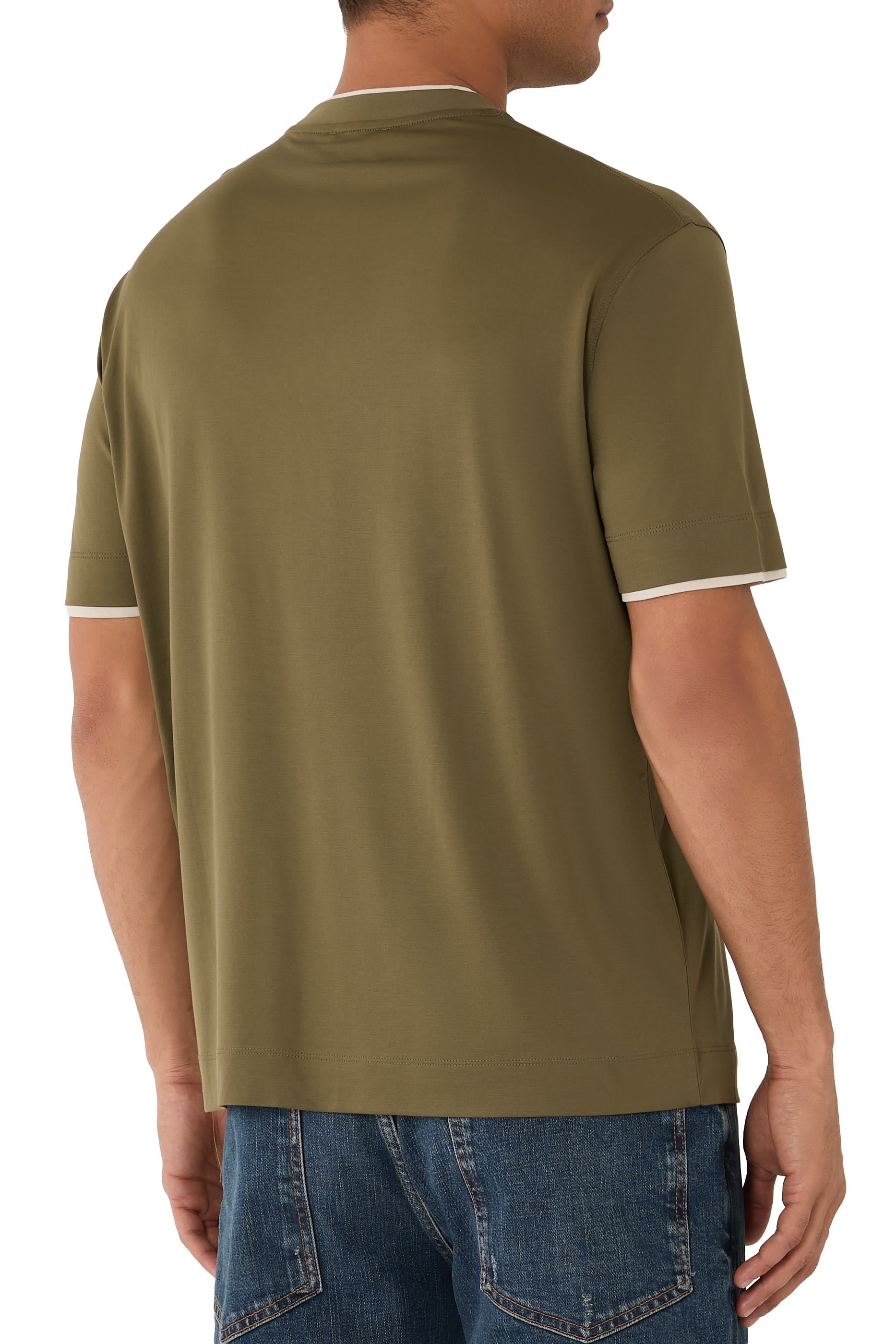 EA Logo Embroidery T-Shirt