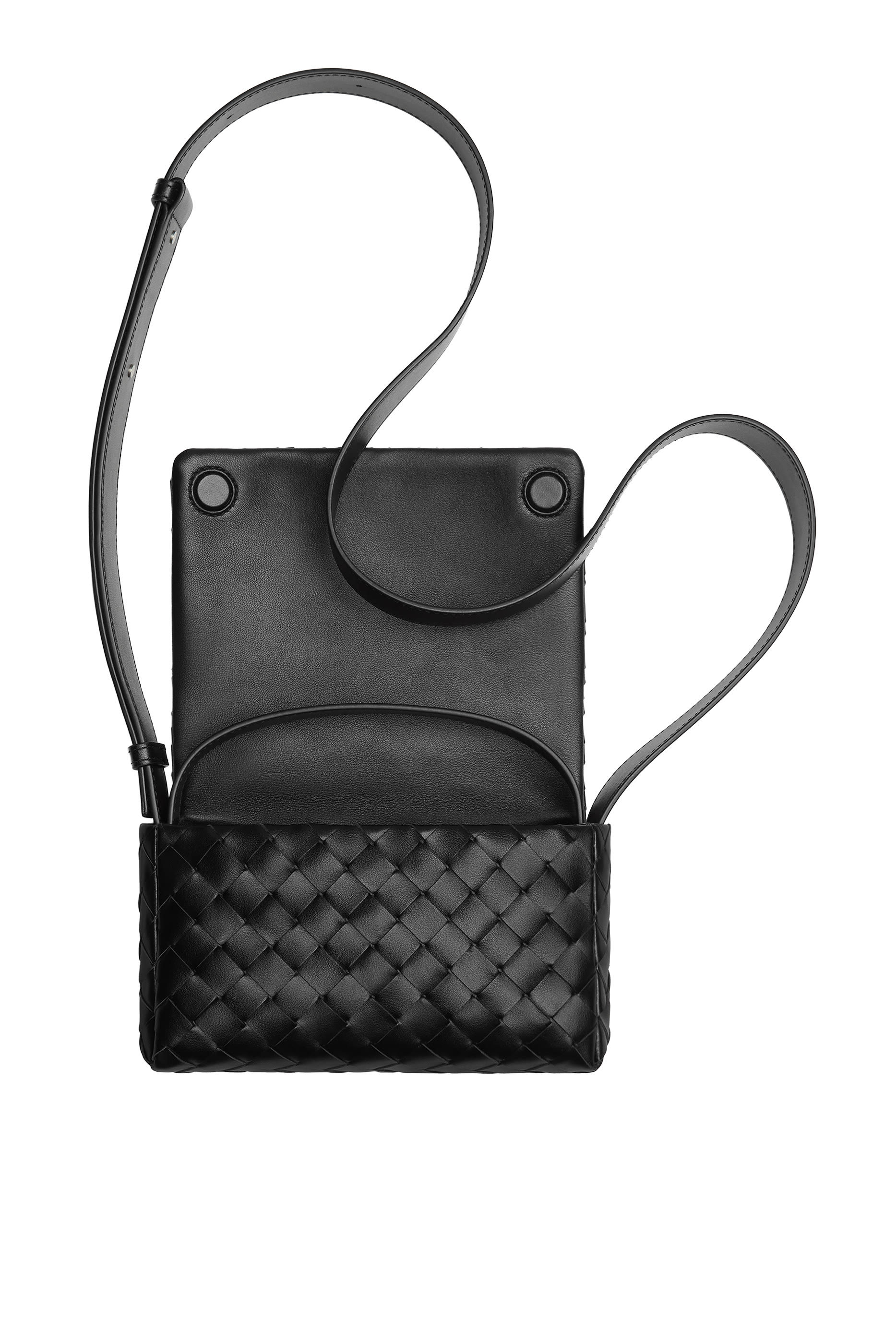 Intrecciato Mini Bag With Flap