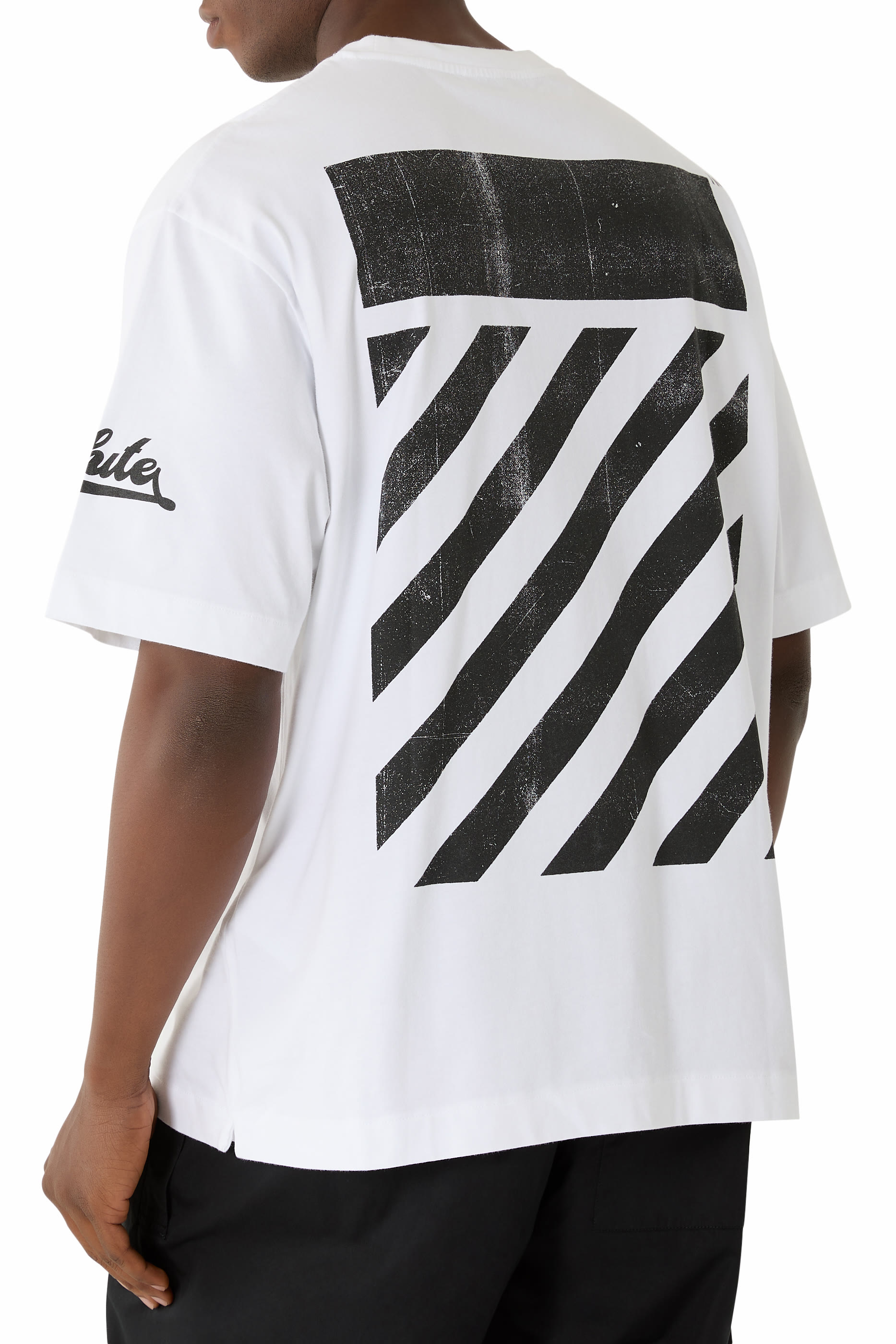  Big Off Diagonal Skate Logo T-Shirt