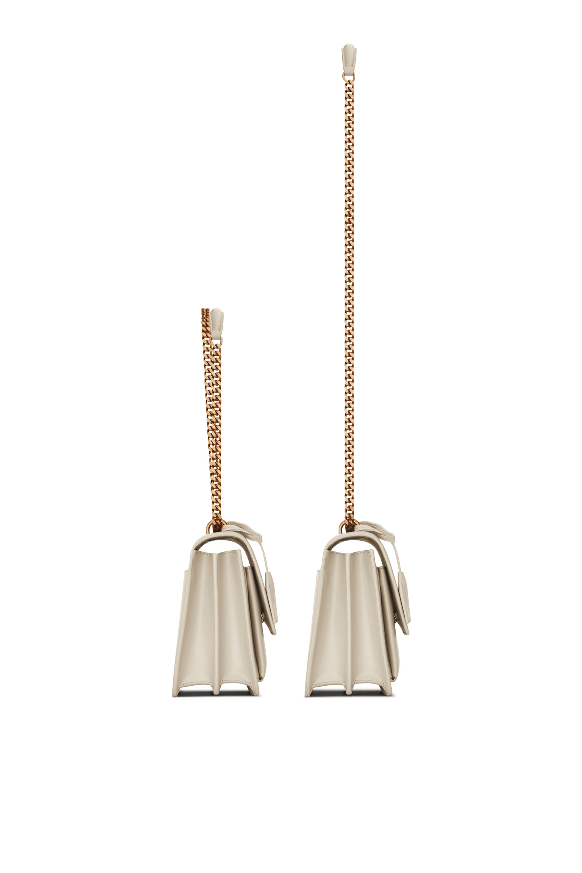 Sunset Medium Bag in Smooth Leather 