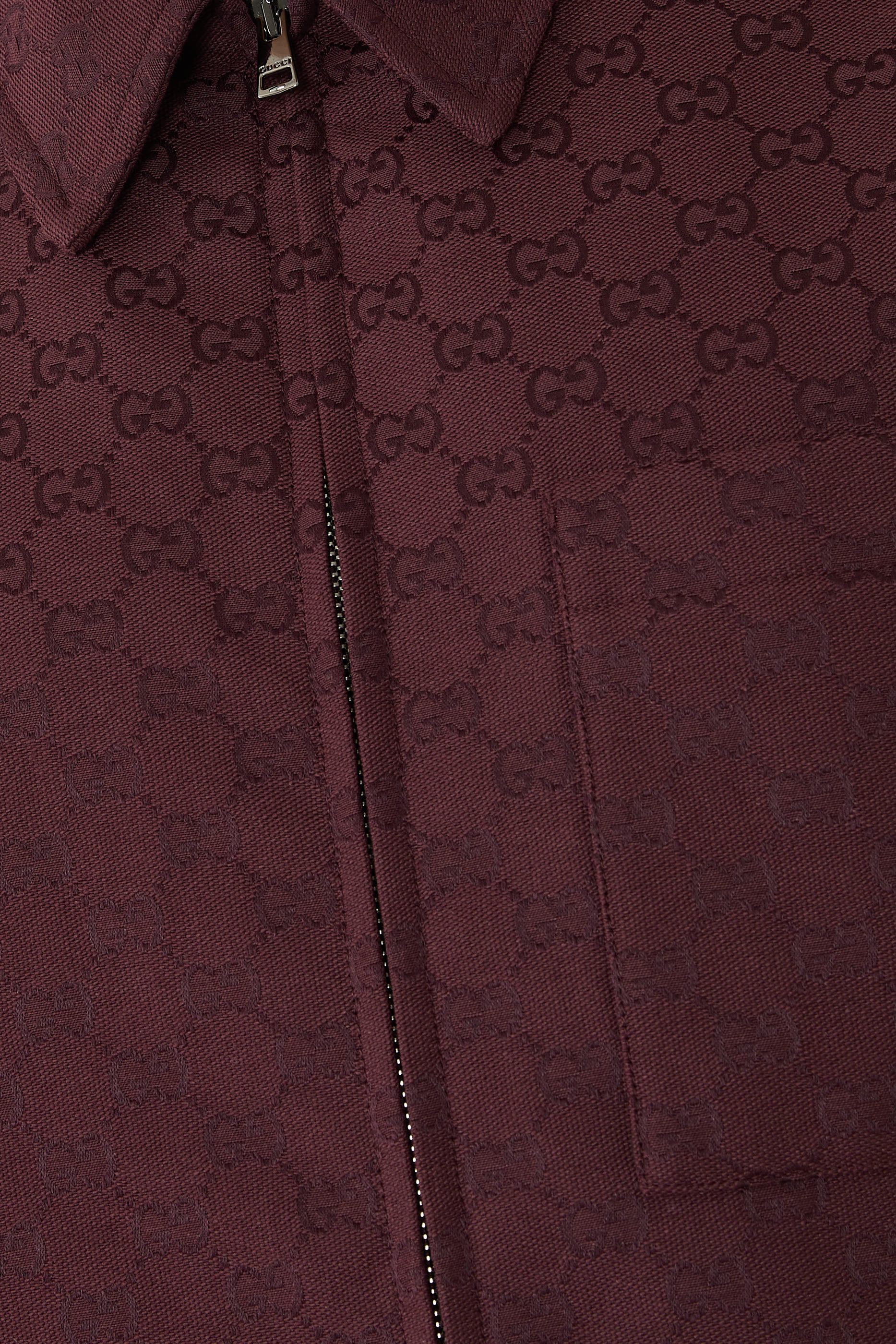 GG Canvas Zip Jacket