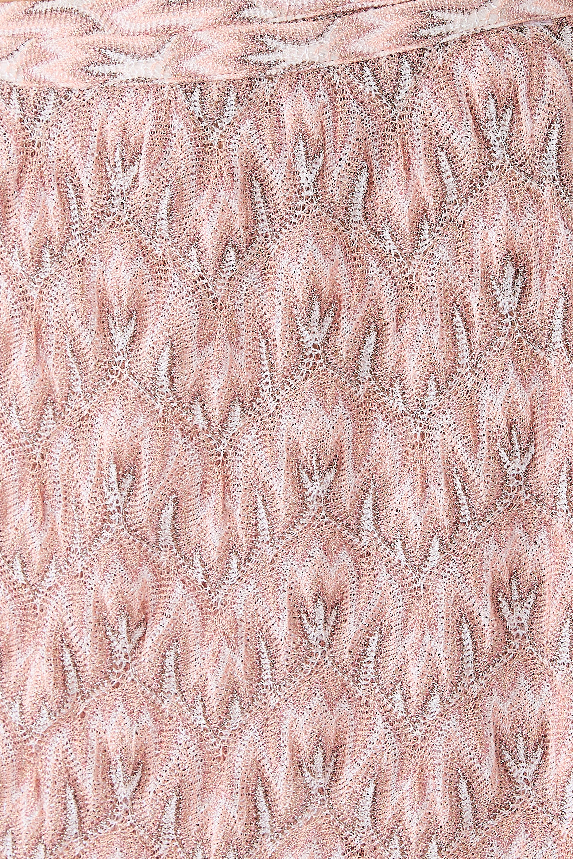 Mare Foliage Lace Mini Skirt 