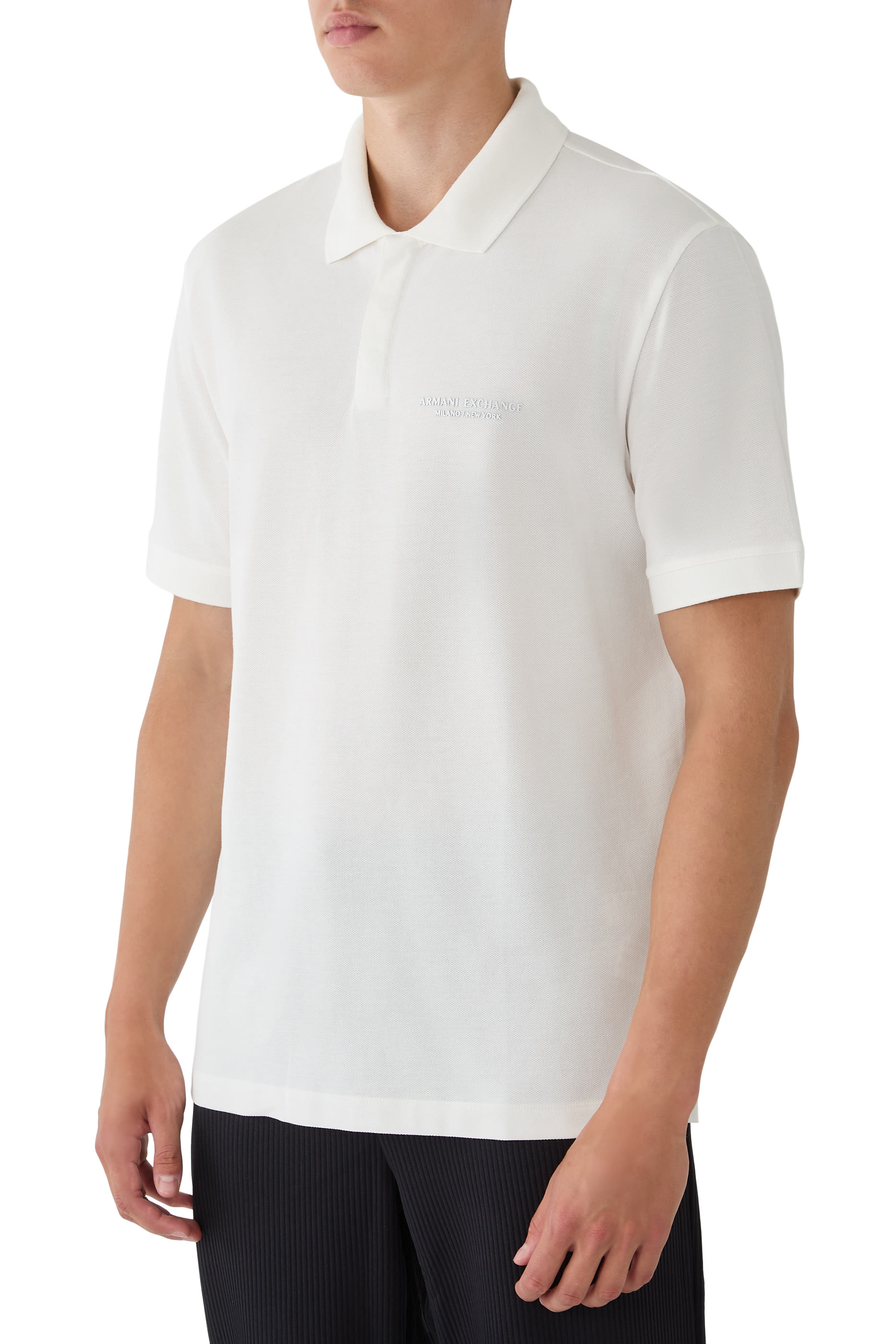 AX Logo Regular Fit Polo