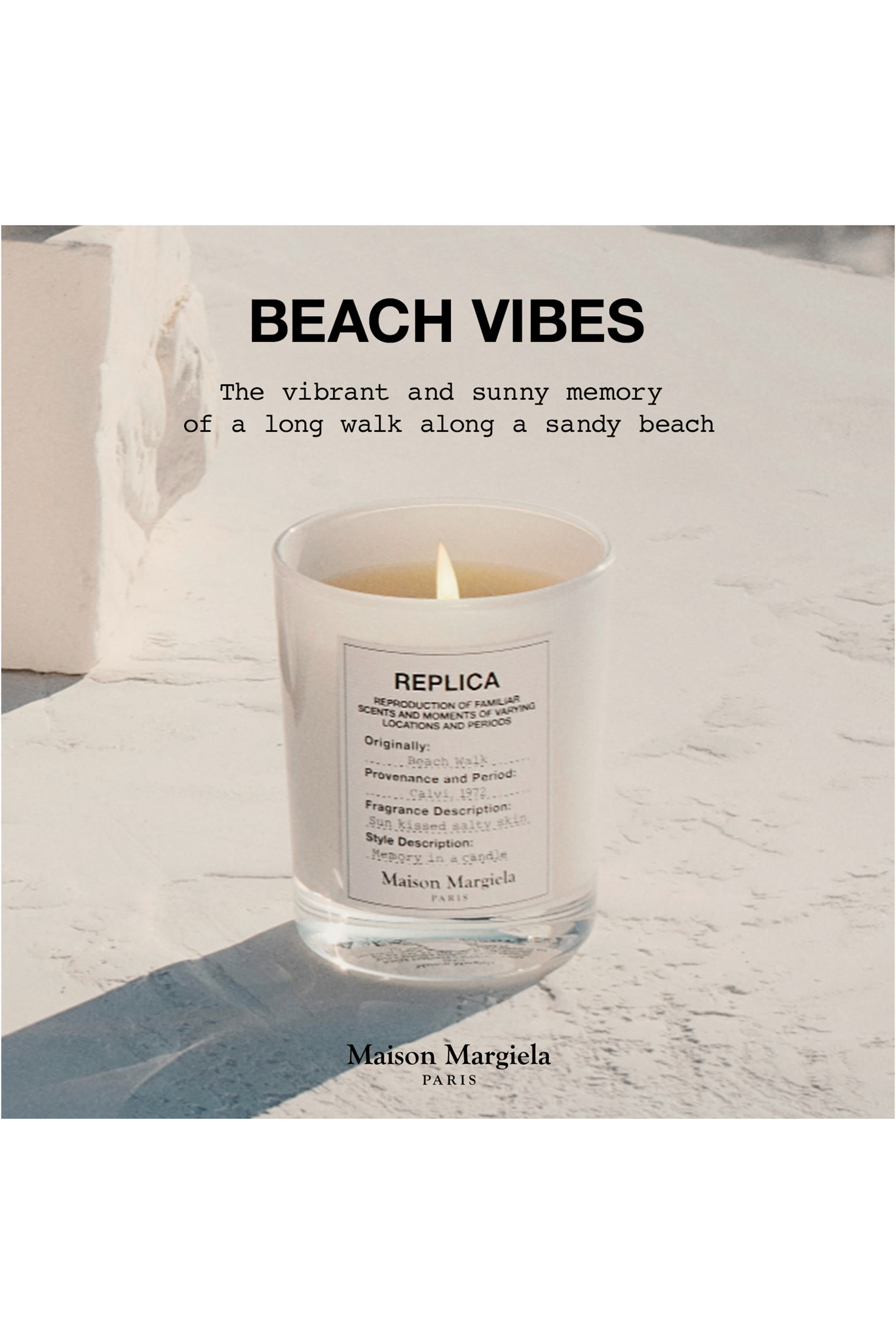 REPLICA Beach Vibes Scented Candle