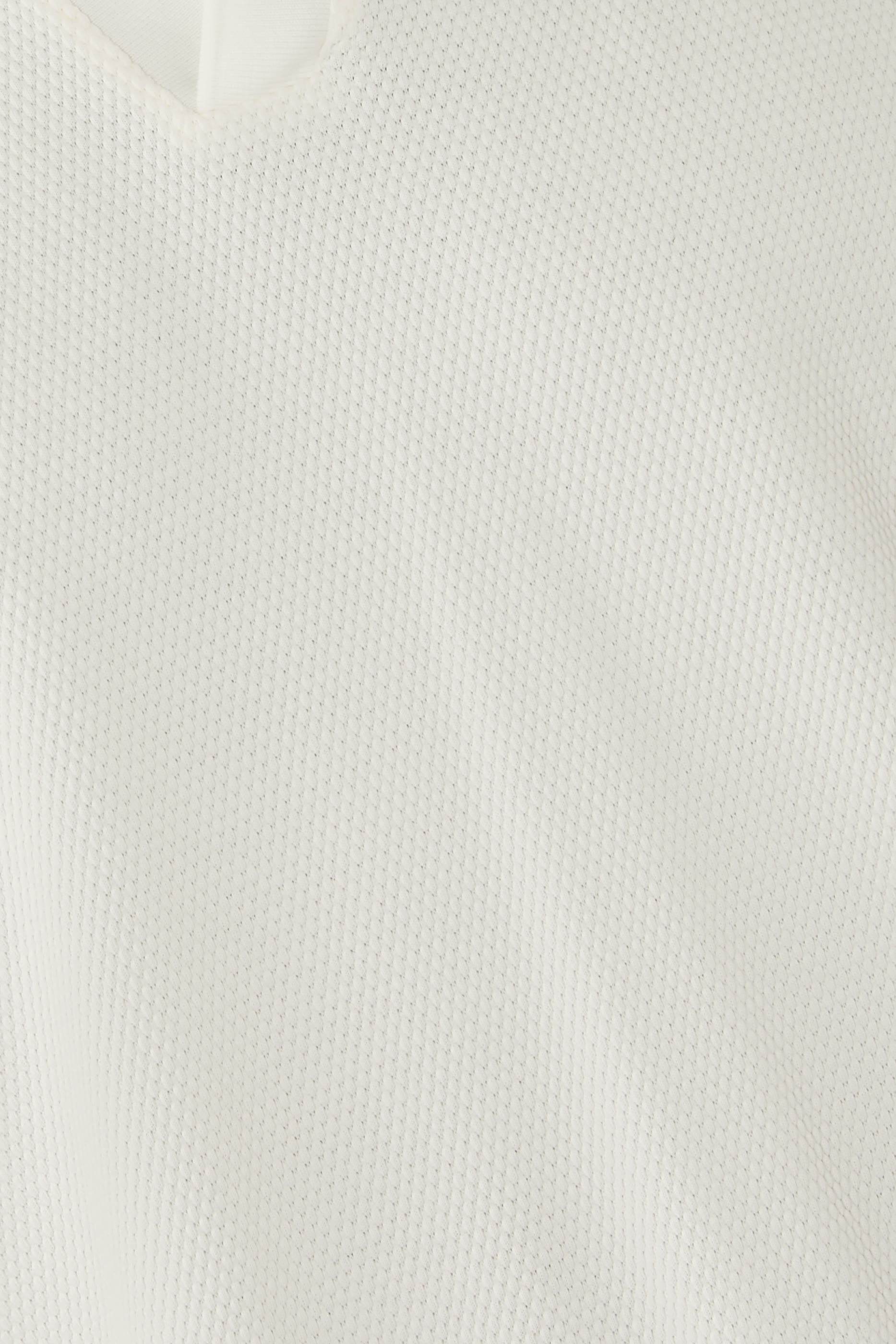 Open Collar Knit Polo Shirt