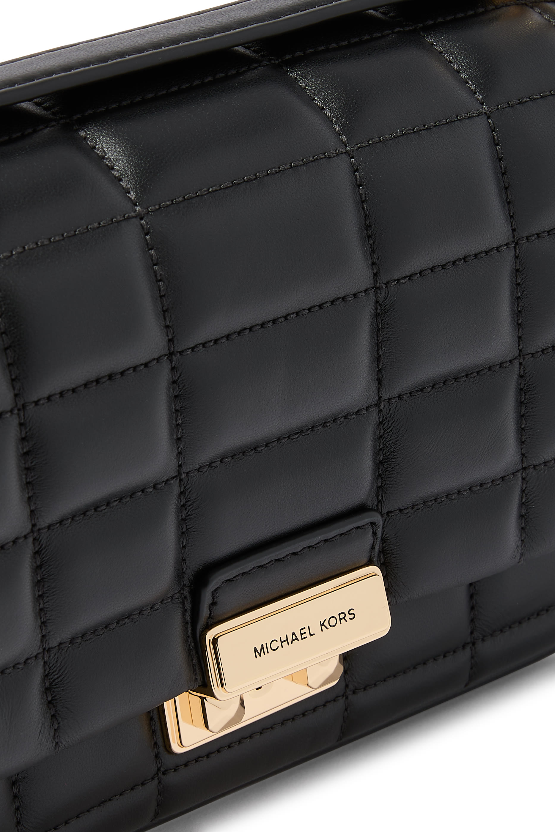 Tribeca Large Quilted Leather Shoulder Bag