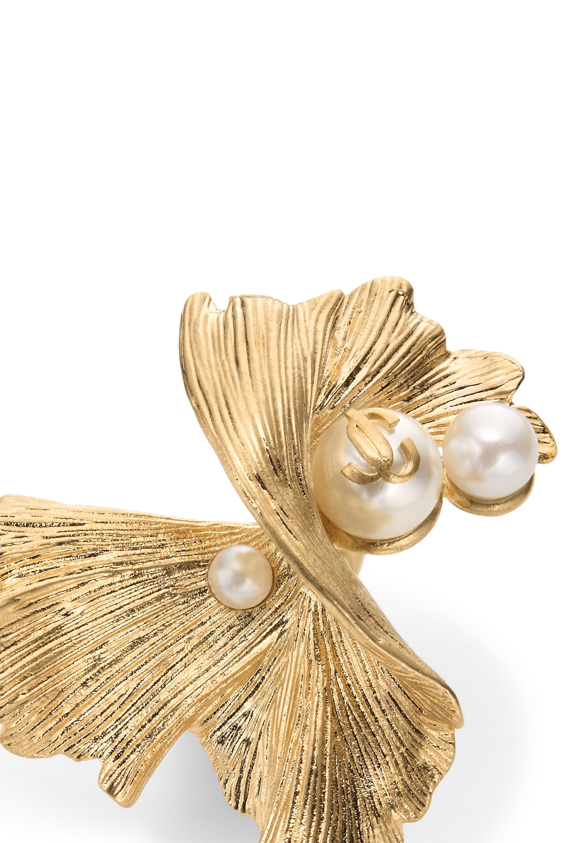Wave Pearl Ring