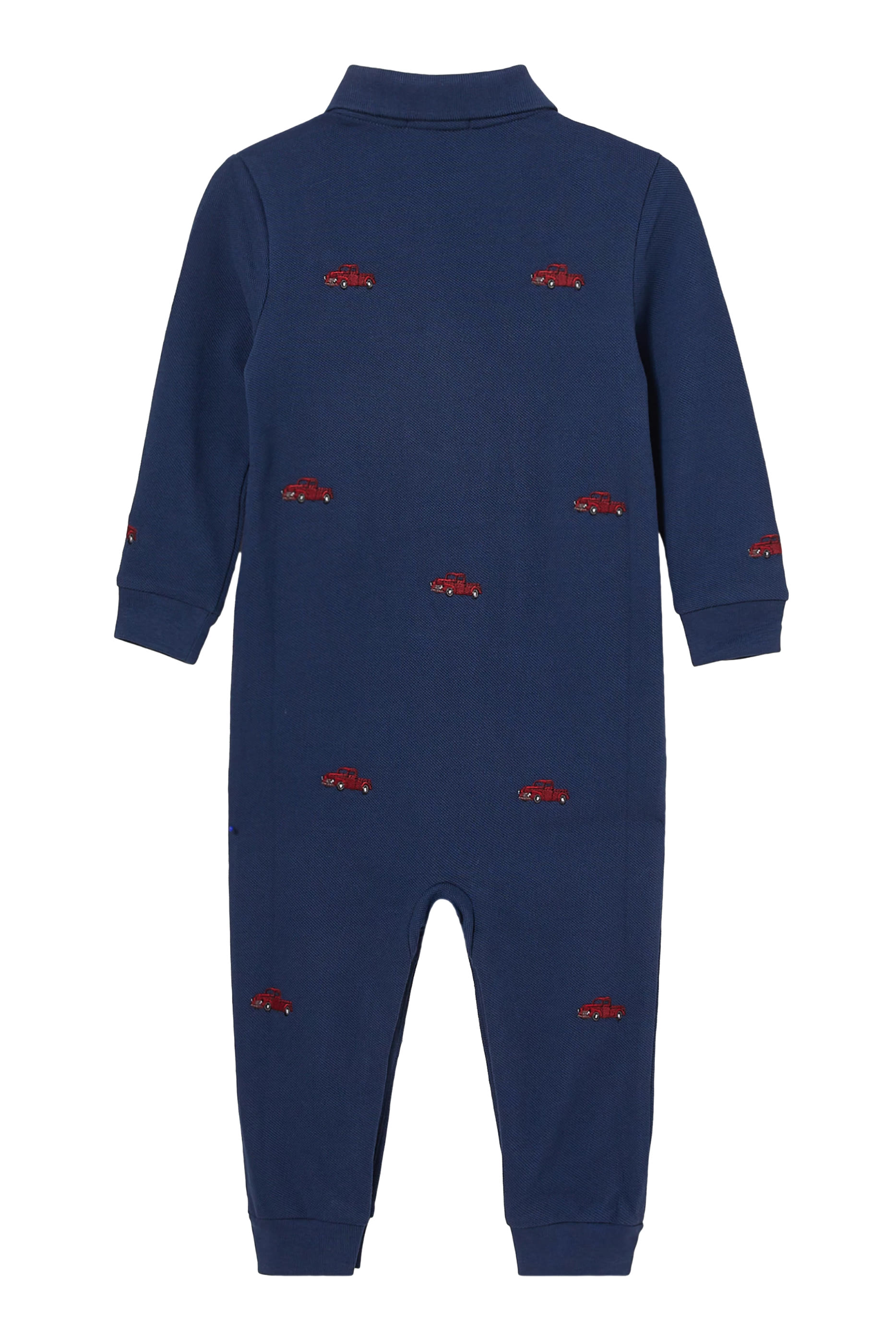 Kids Truck Embroidered Romper