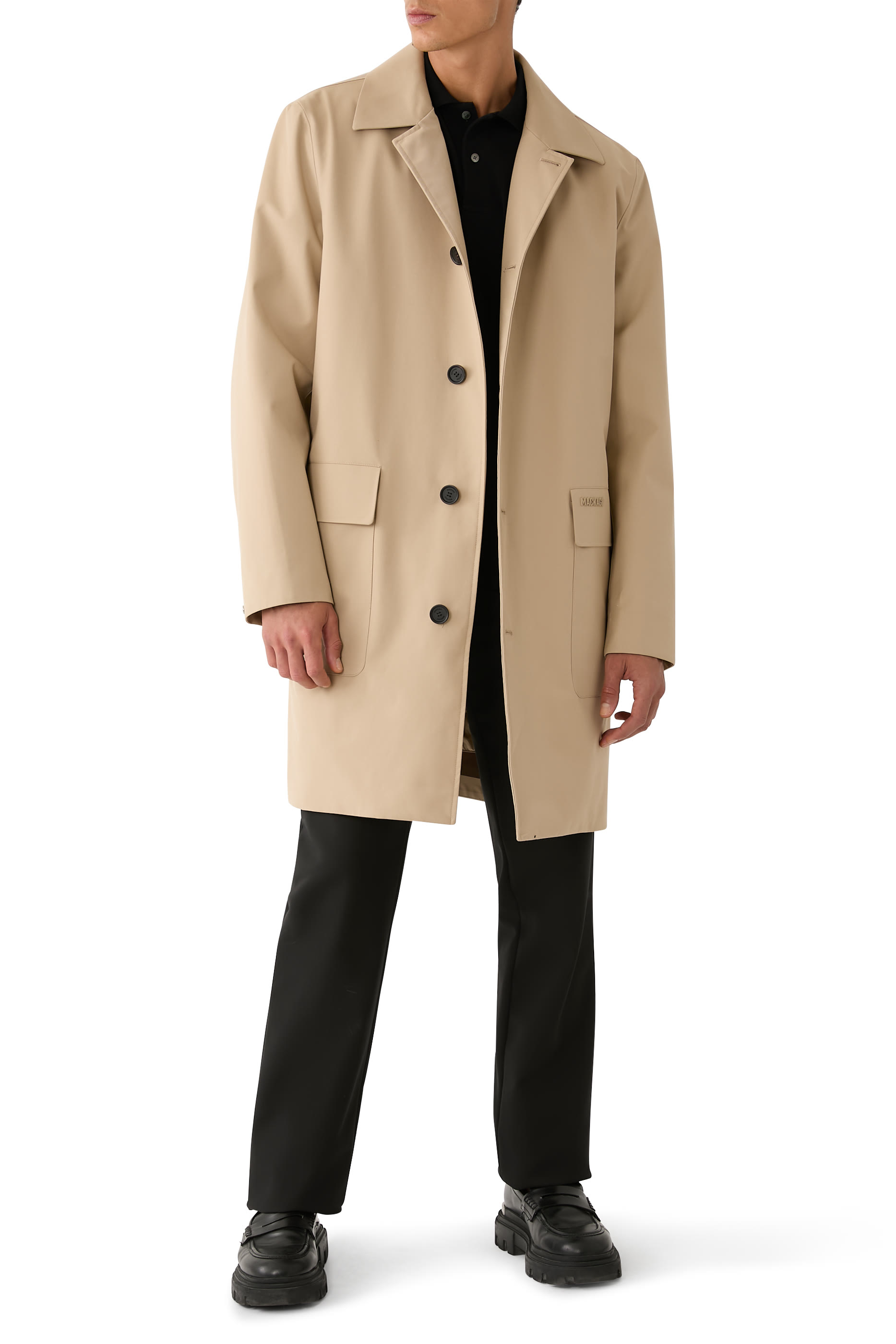 Mathias 3-in-1 Balmacaan Coat with Removable Down Liner