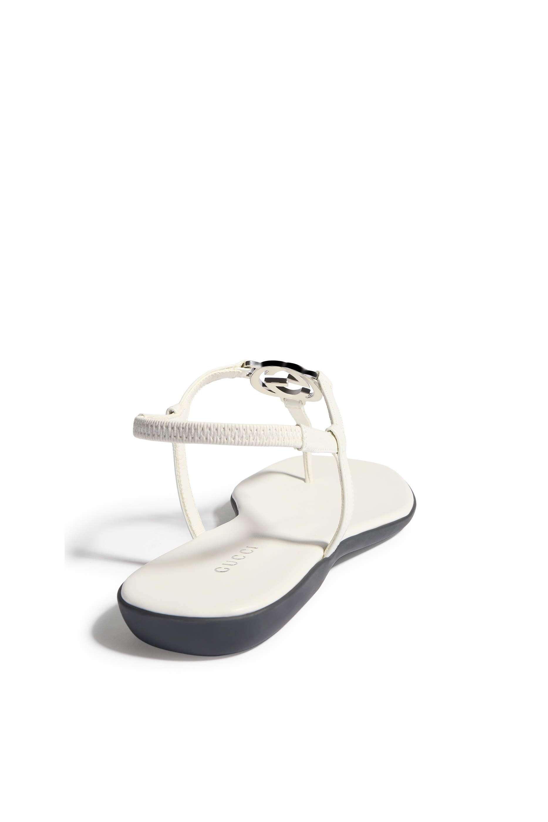Thong Sandals With Interlocking G 