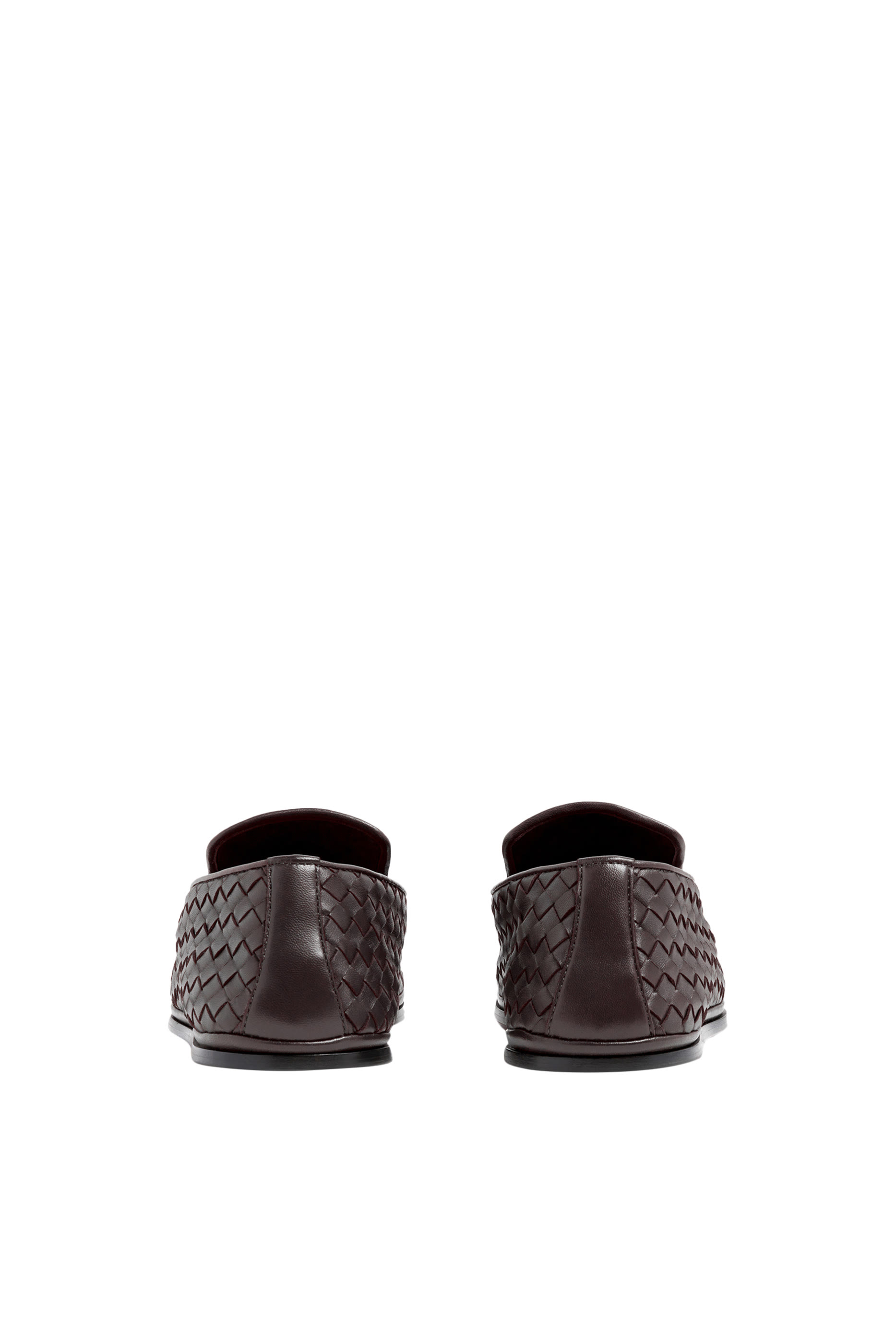 Intrecciato Leather Slippers