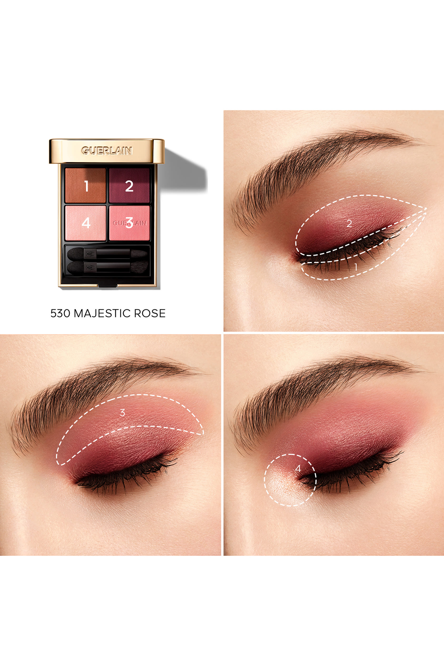 Ombres G Eyeshadow Quad, 6g