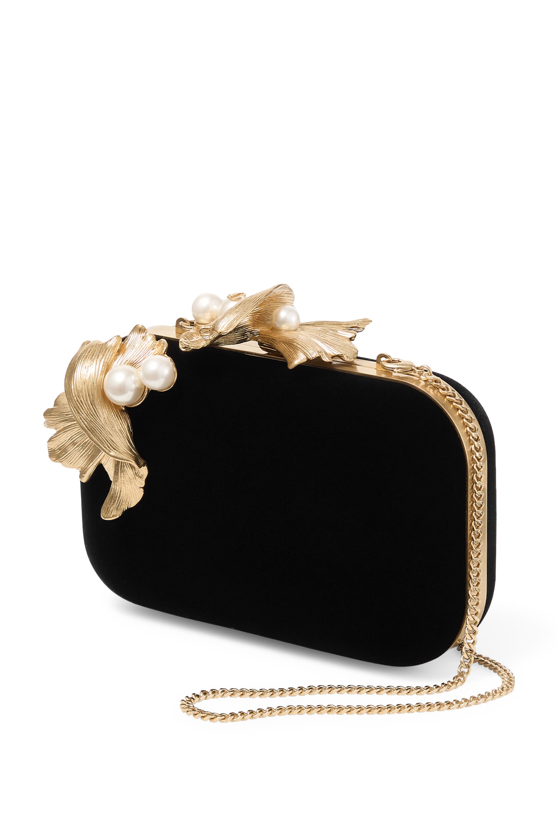 Cloud Satin Clutch Bag