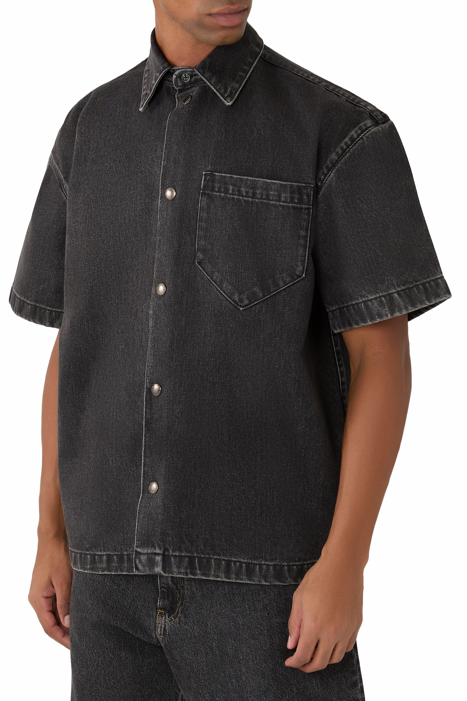 Denim Camp Shirt