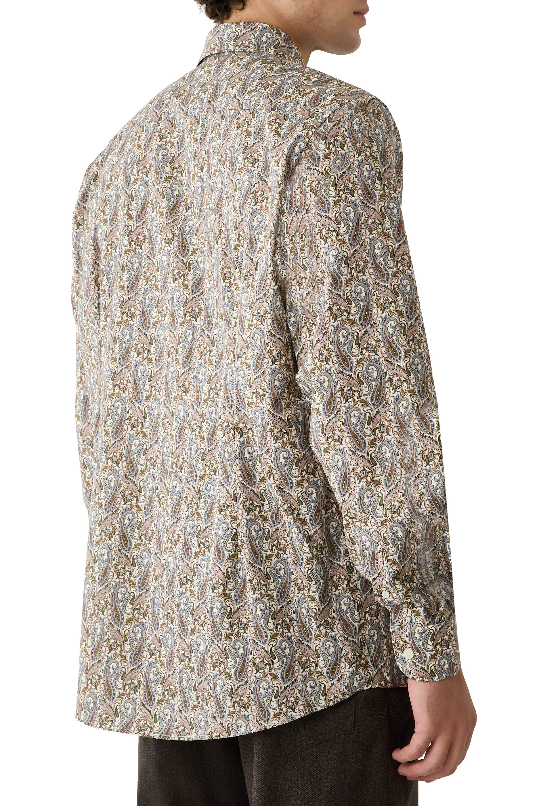 Paisley Twill Dress Shirt
