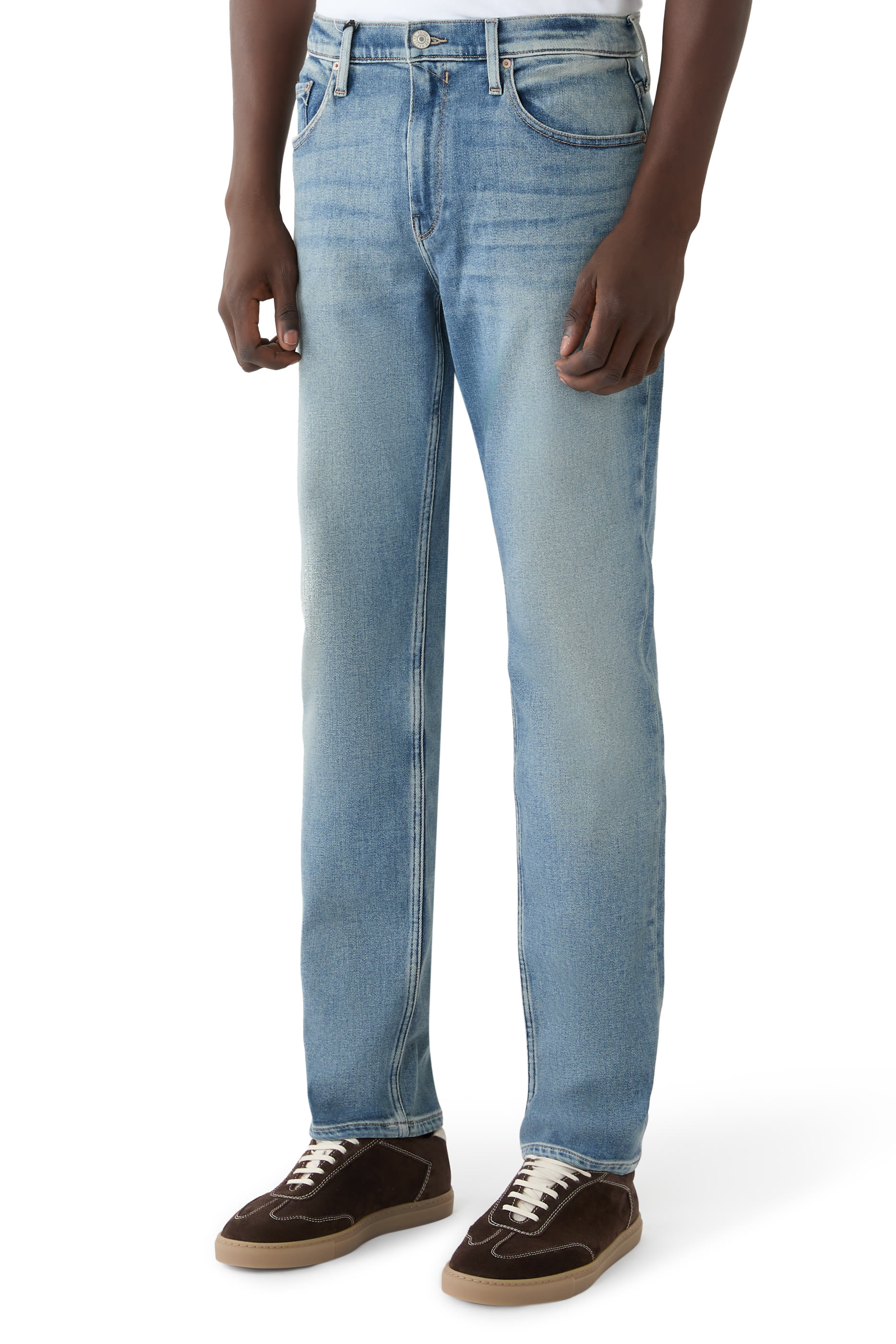  Transcend Vintage Federal 32" Slim Straight Jeans 