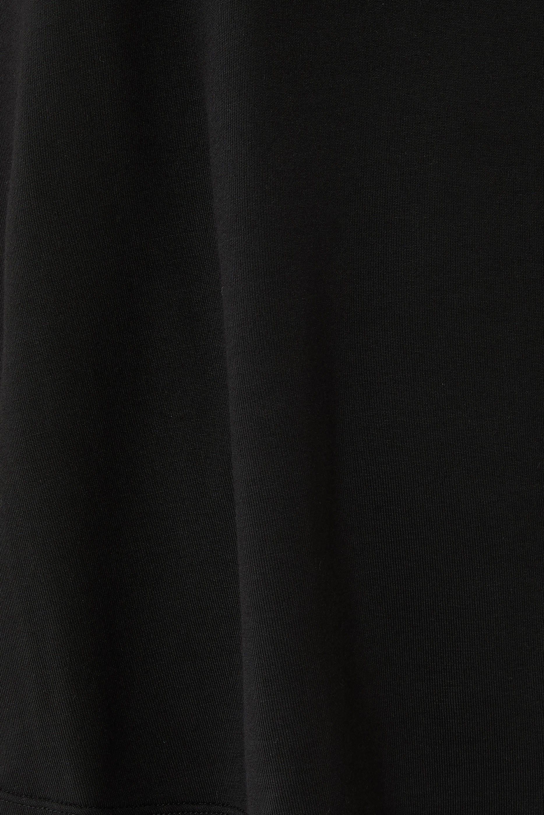  Jersey Chiffon Detail V-Neck Pajama Set 
