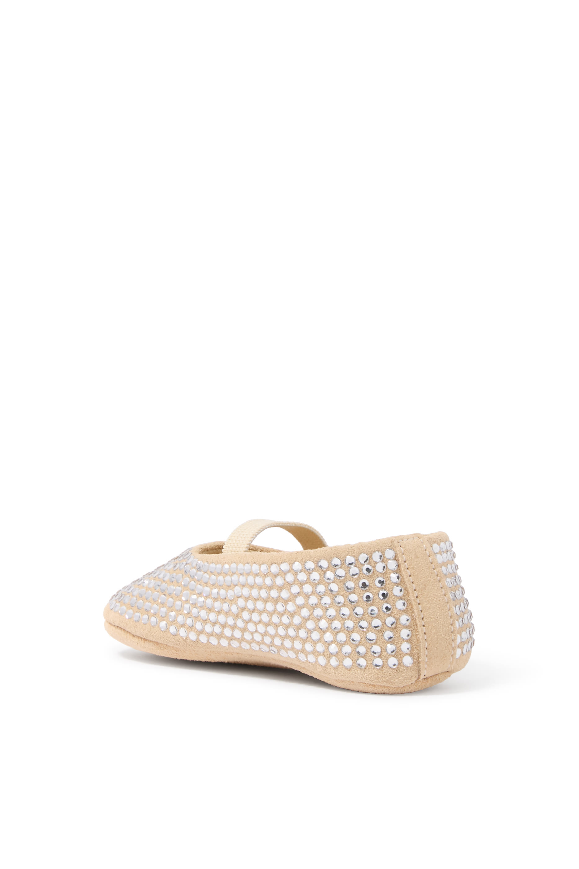Kids Crystal-Embellished Ballerinas