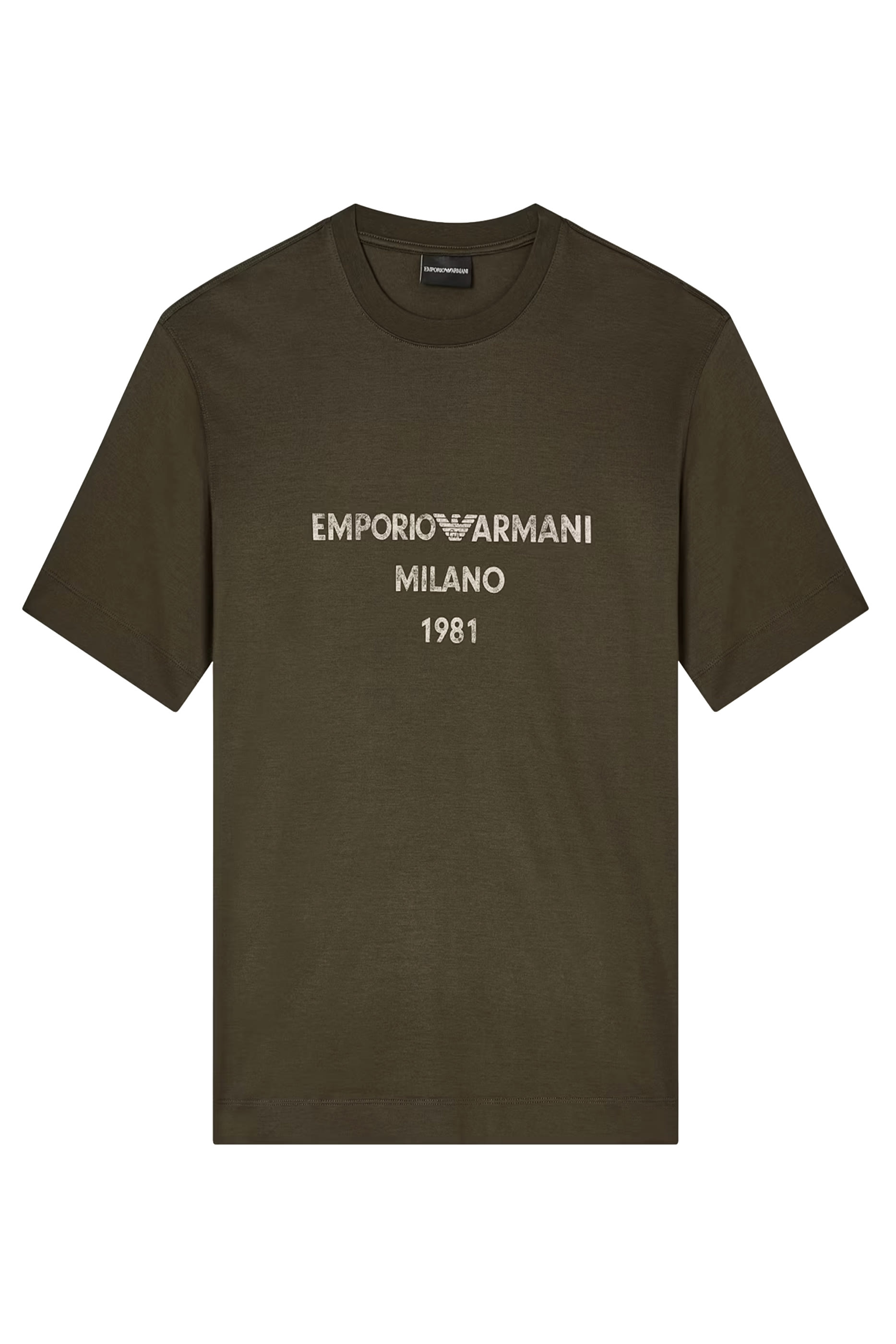 ASV Lyocell T-shirt with Vintage Logo Print 