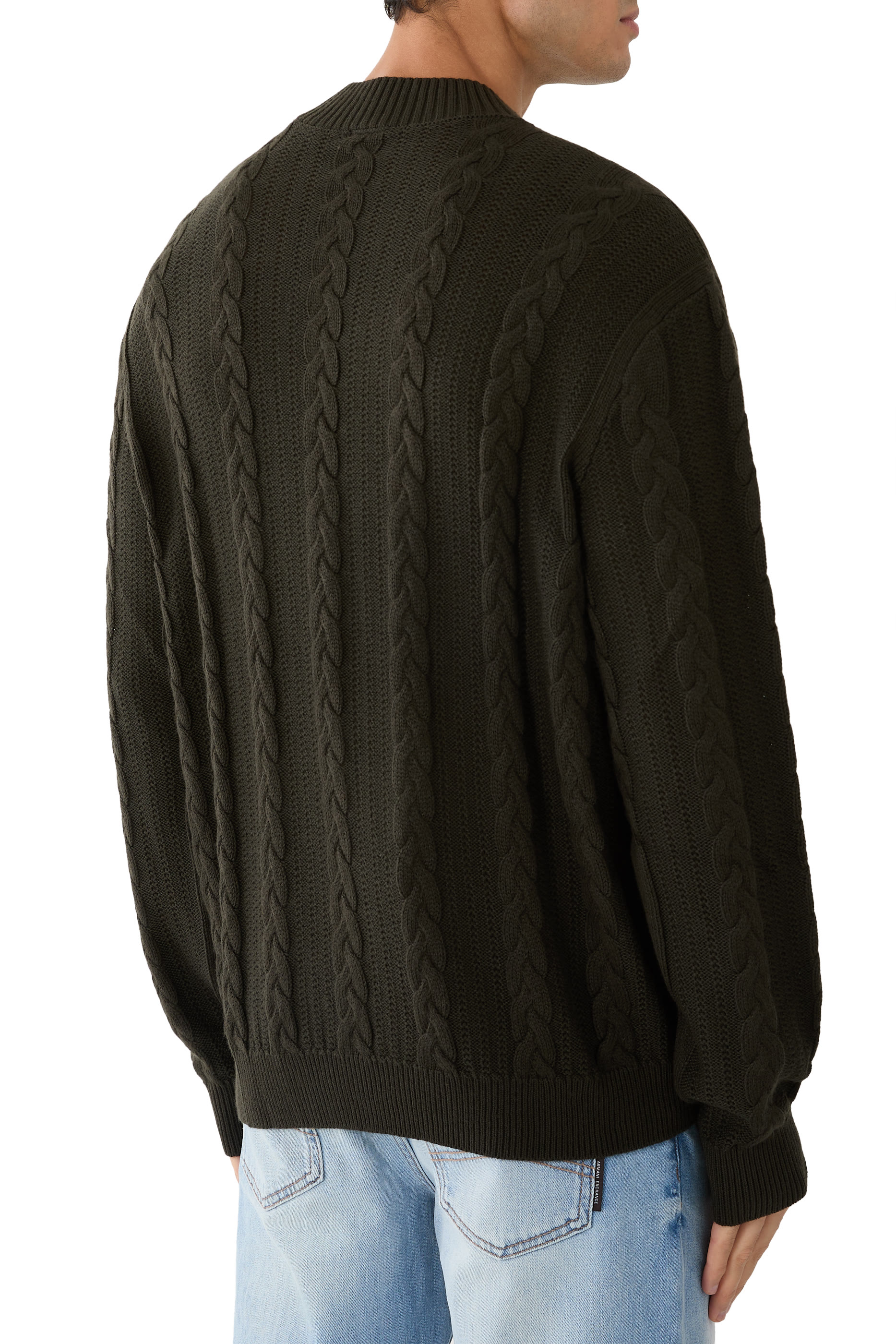 Cable-Knit Long Sleeves Pullover
