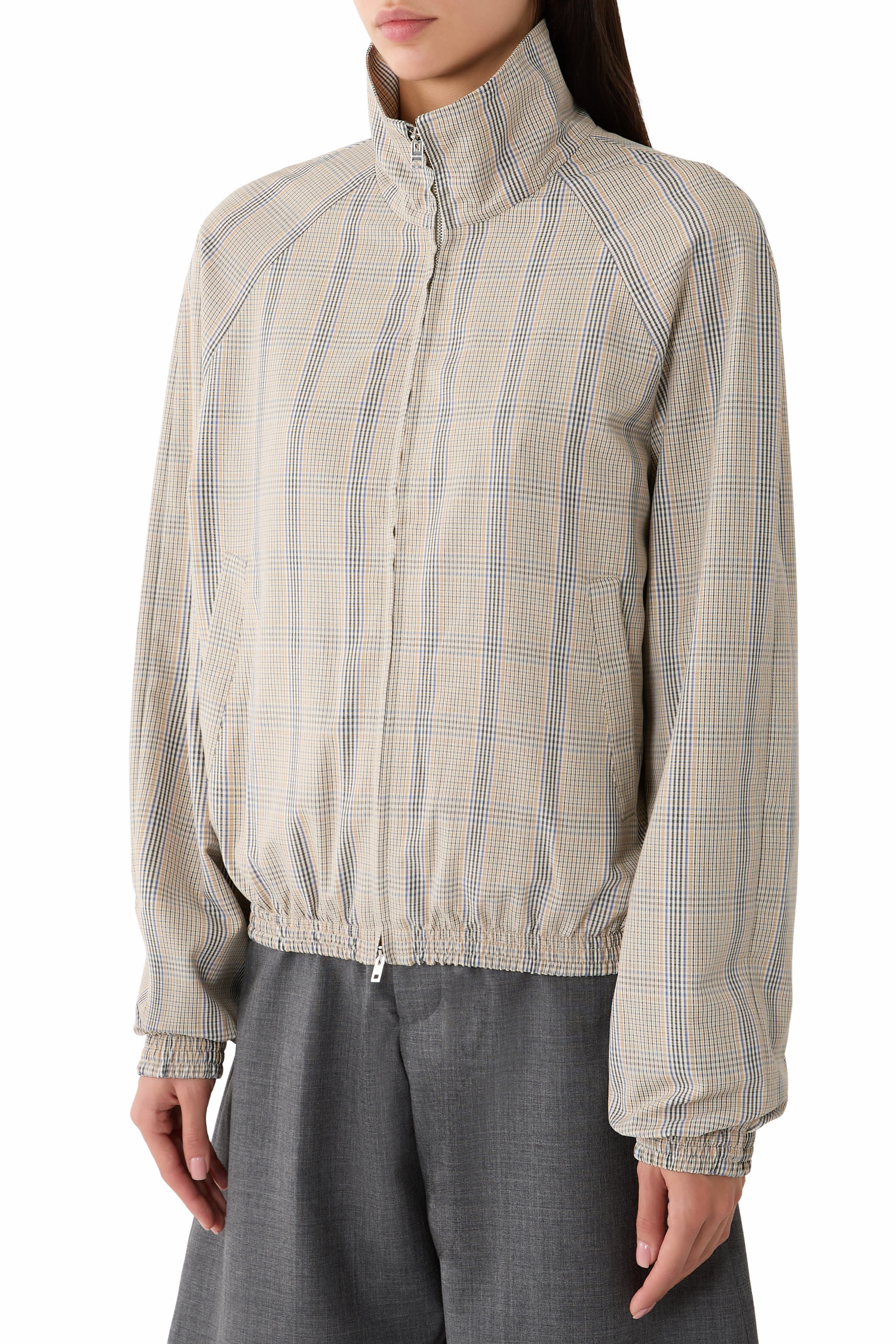 Lightweight Check Jacket