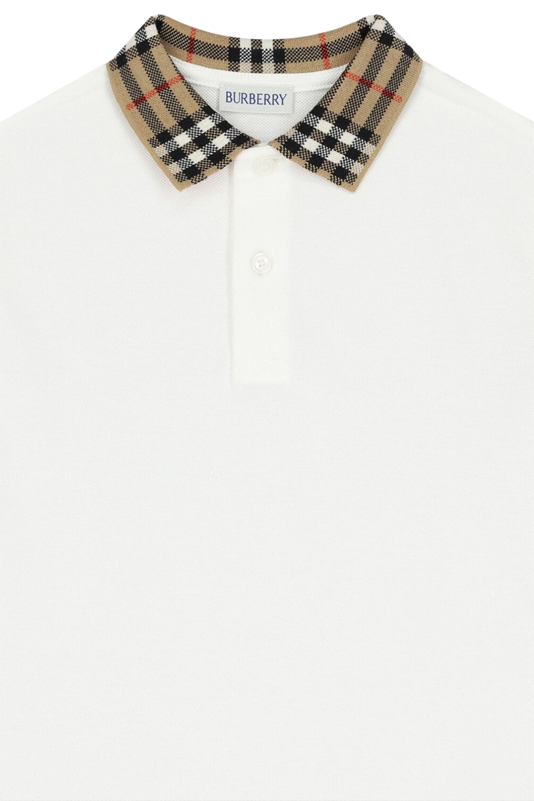 Check Collar Polo Shirt