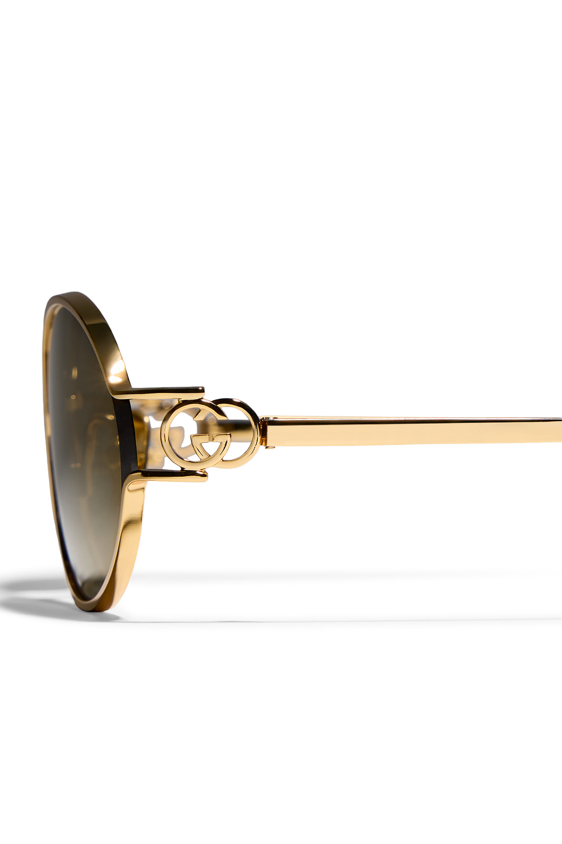 Rectangular-Frame Sunglasses