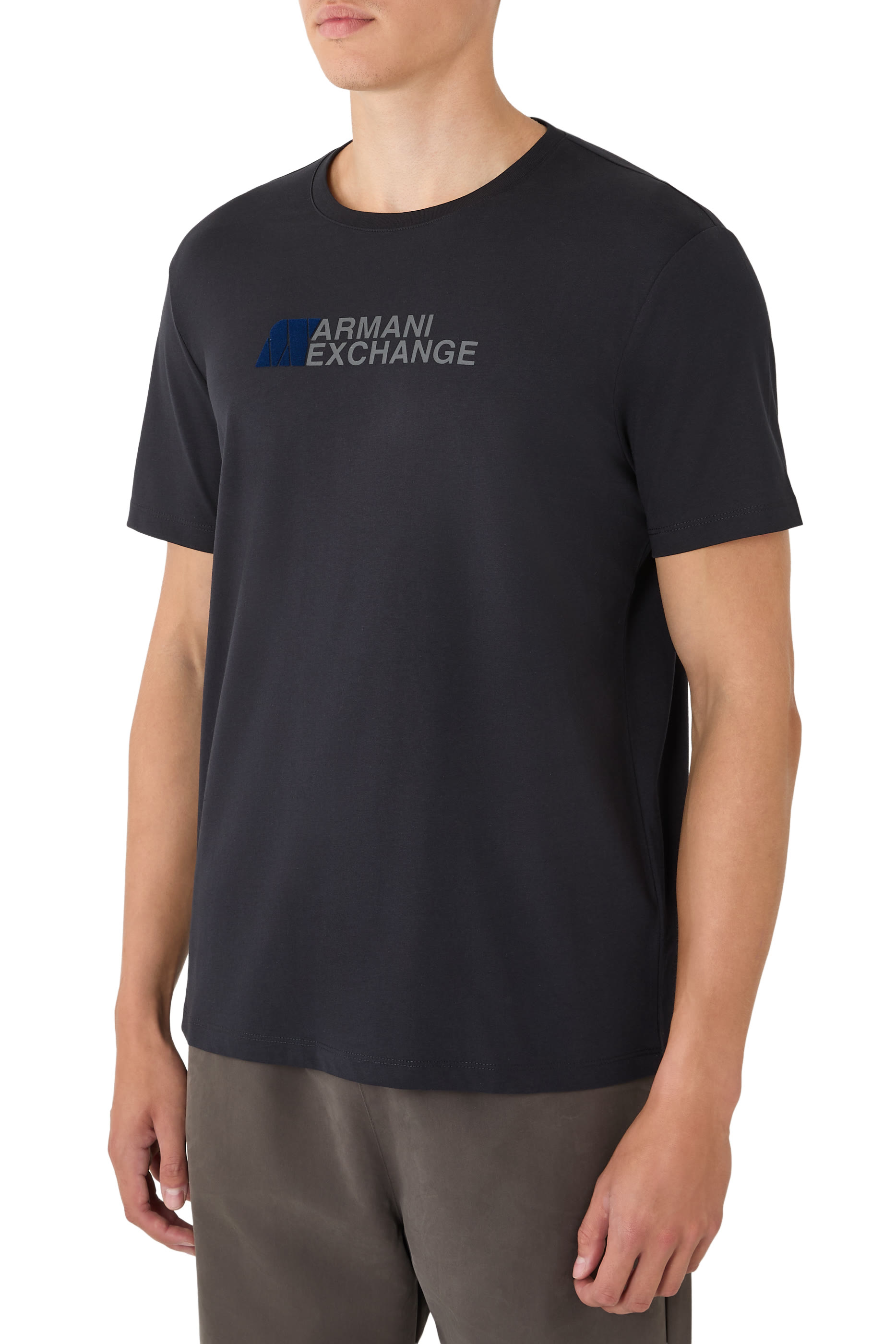 Logo Print Slim Fit T-Shirt