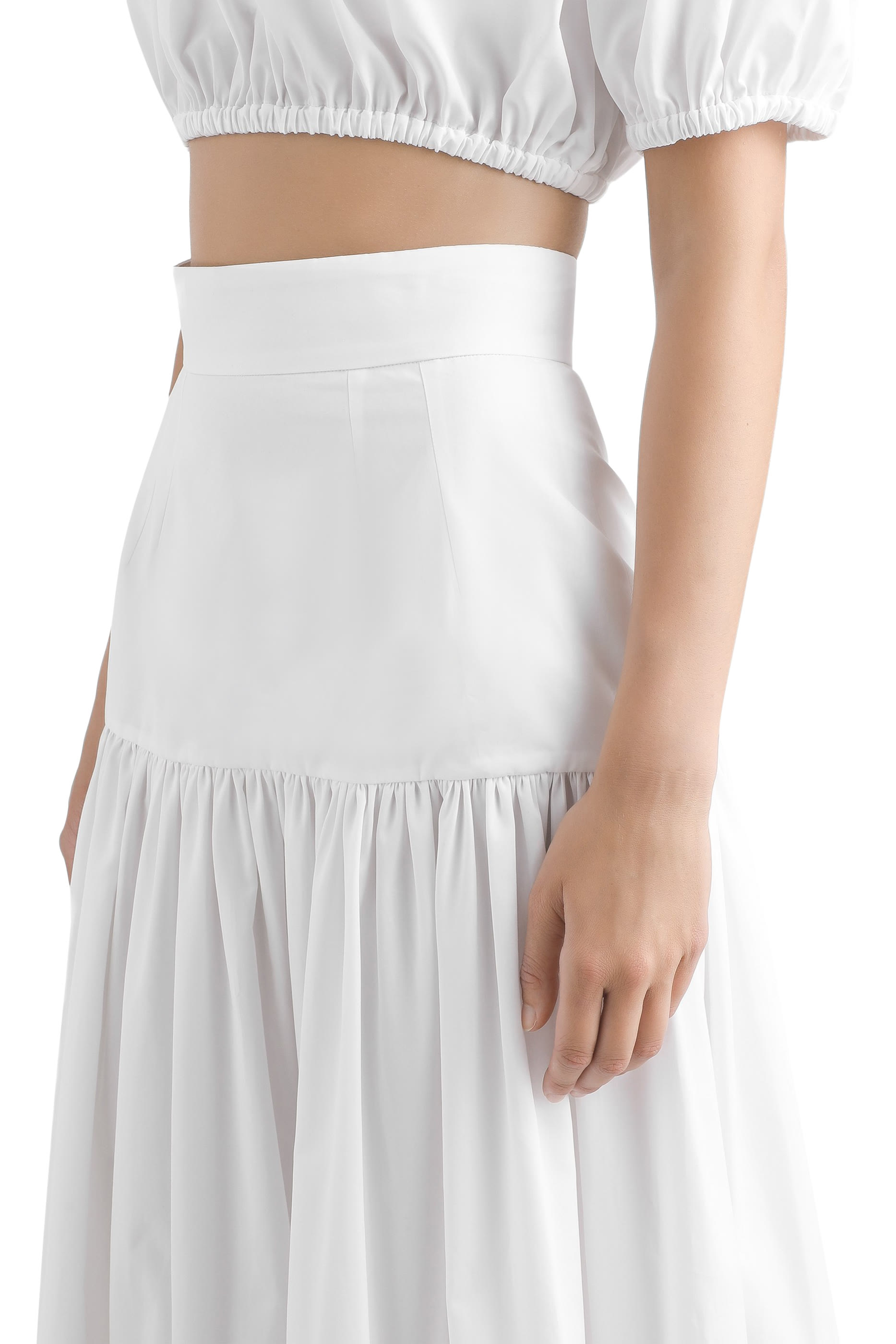 Tiered Maxi Skirt