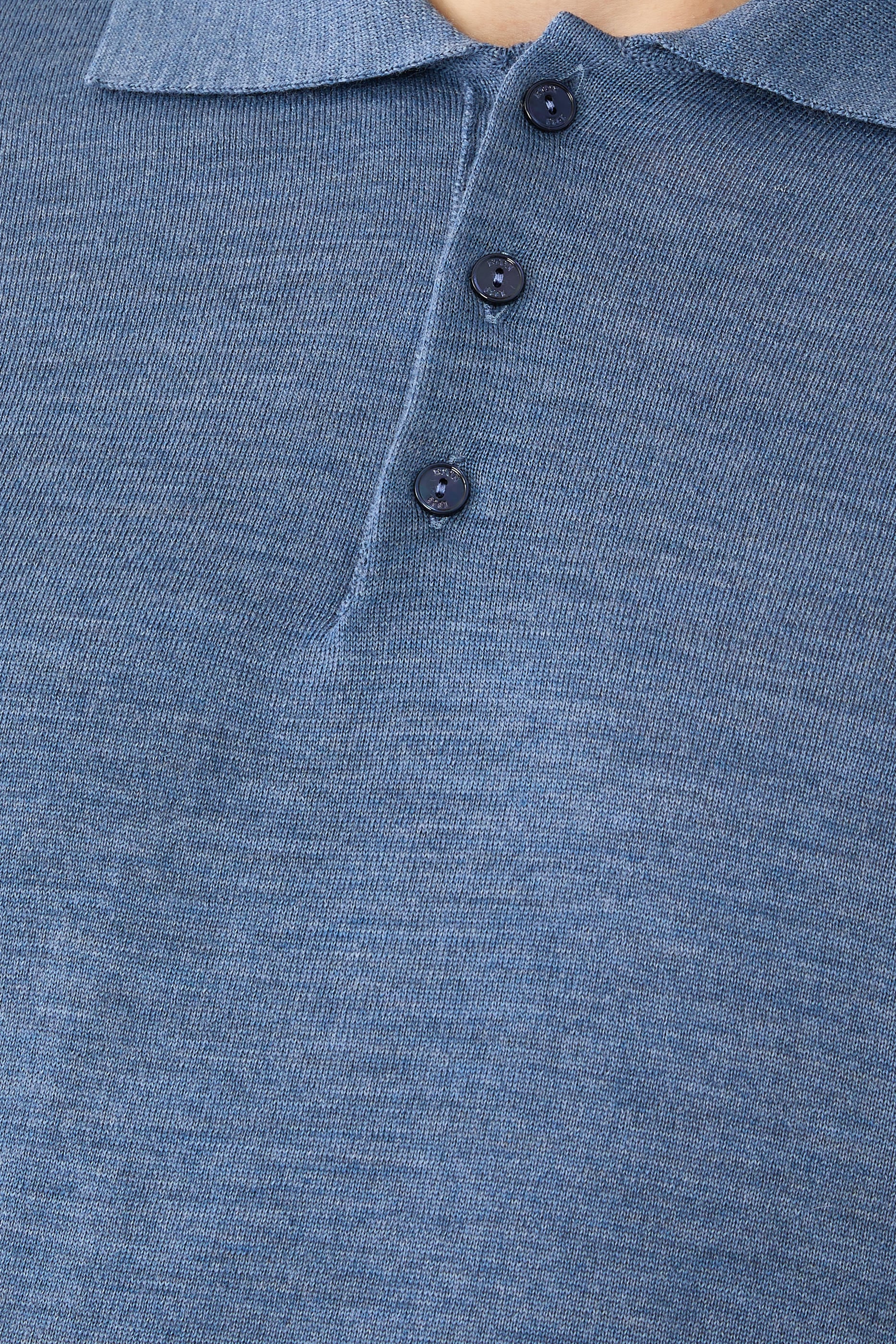 Fine Knit Polo Shirt