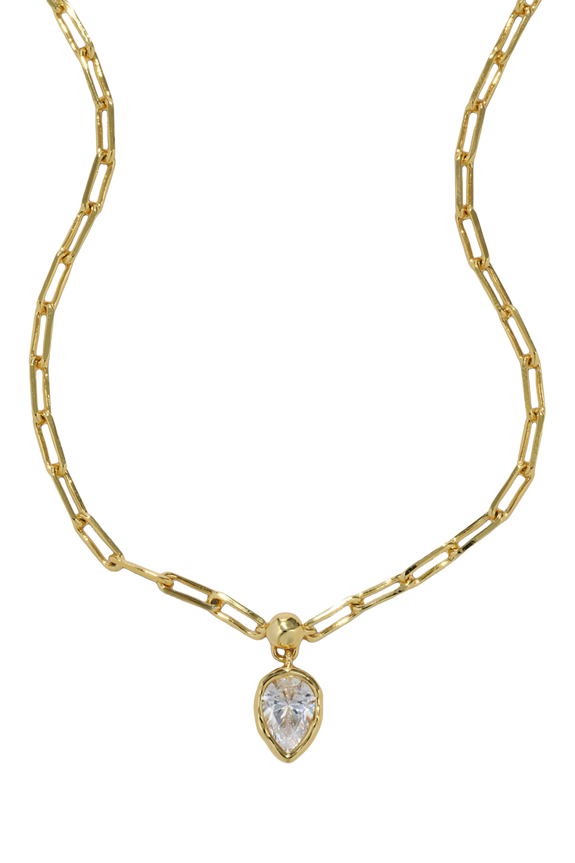 Asterales Solitaire Charm Necklace