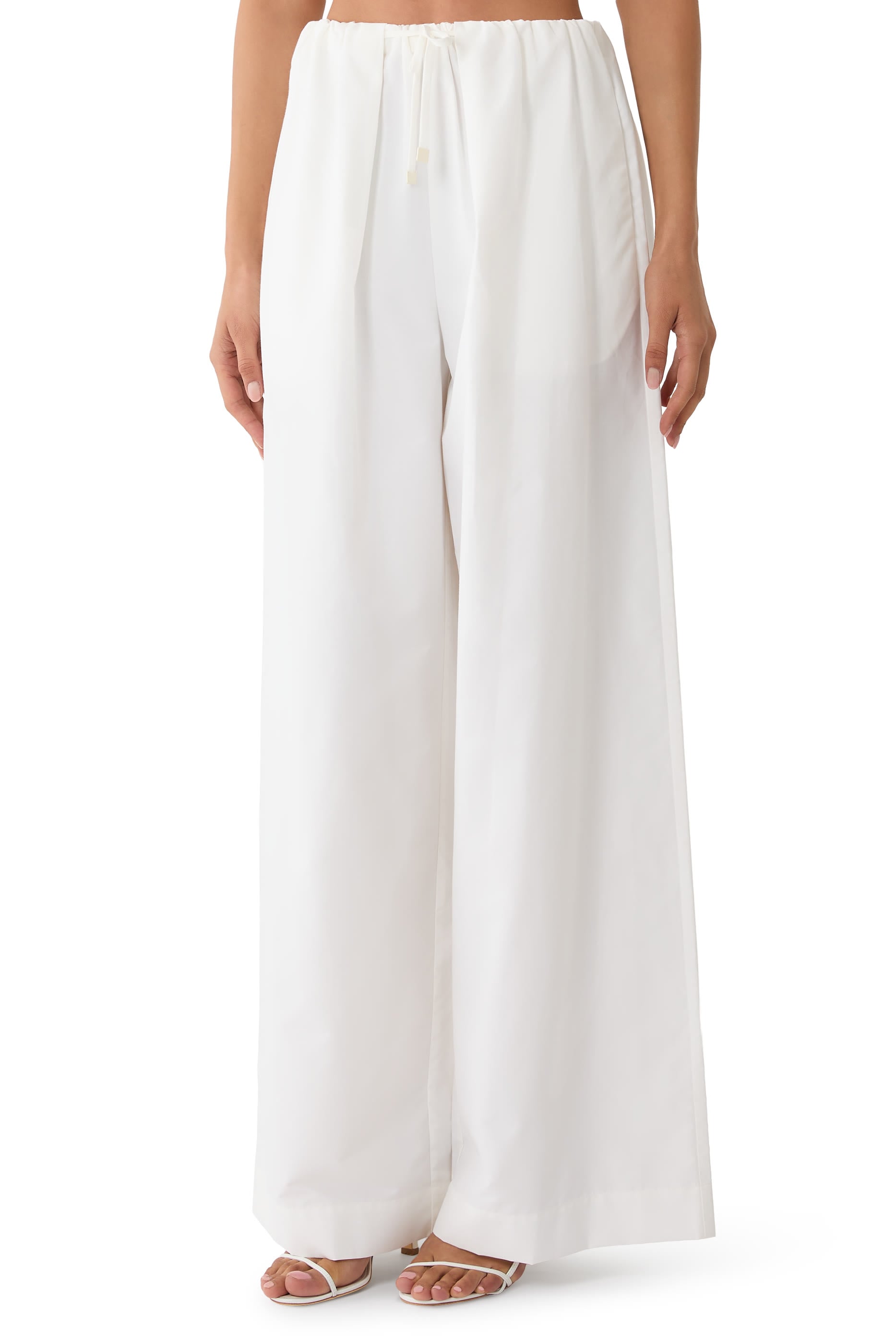  Rhea Cotton Wide Leg Pants 