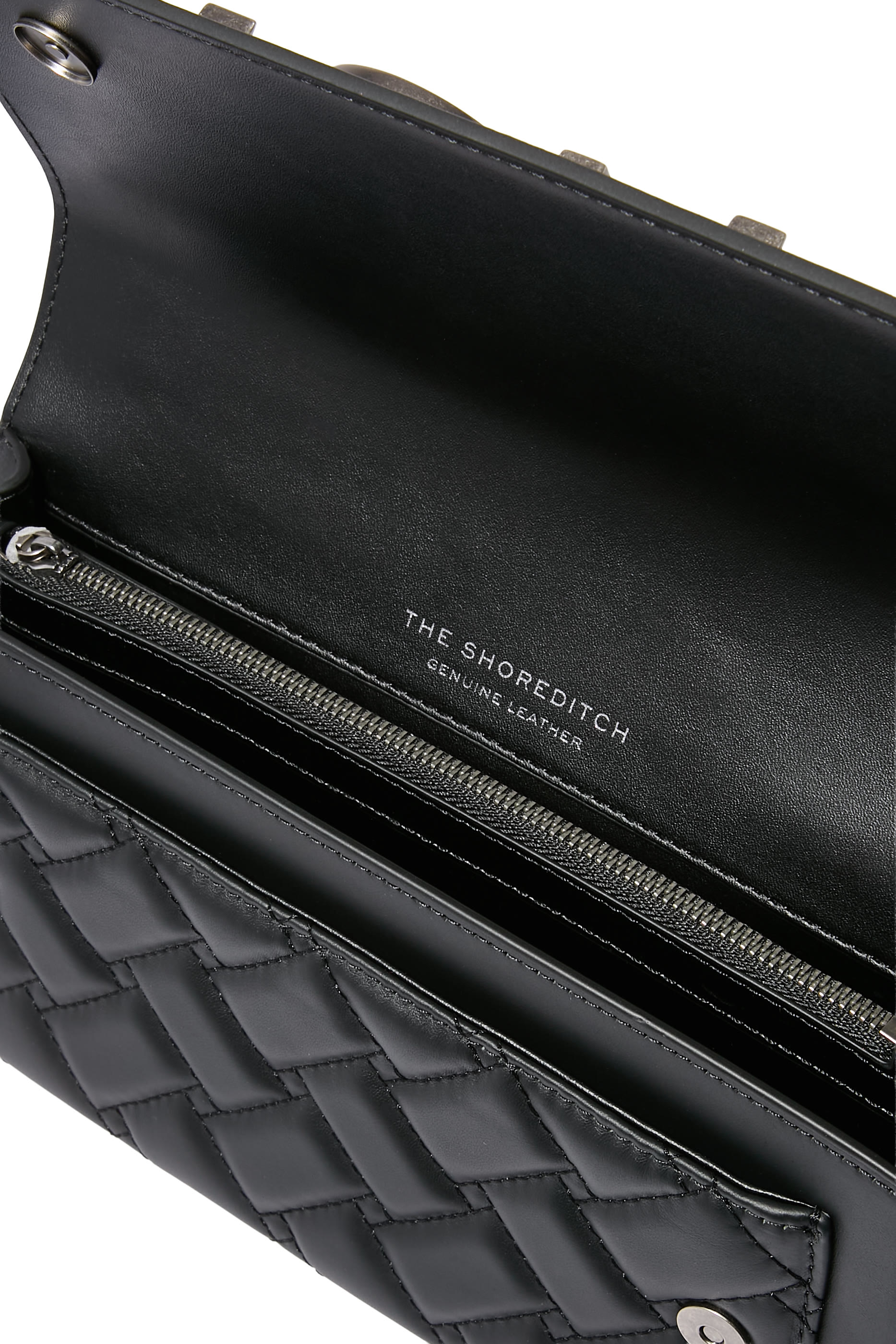 Heart Motif Logo-Plaque Crossbody Bag