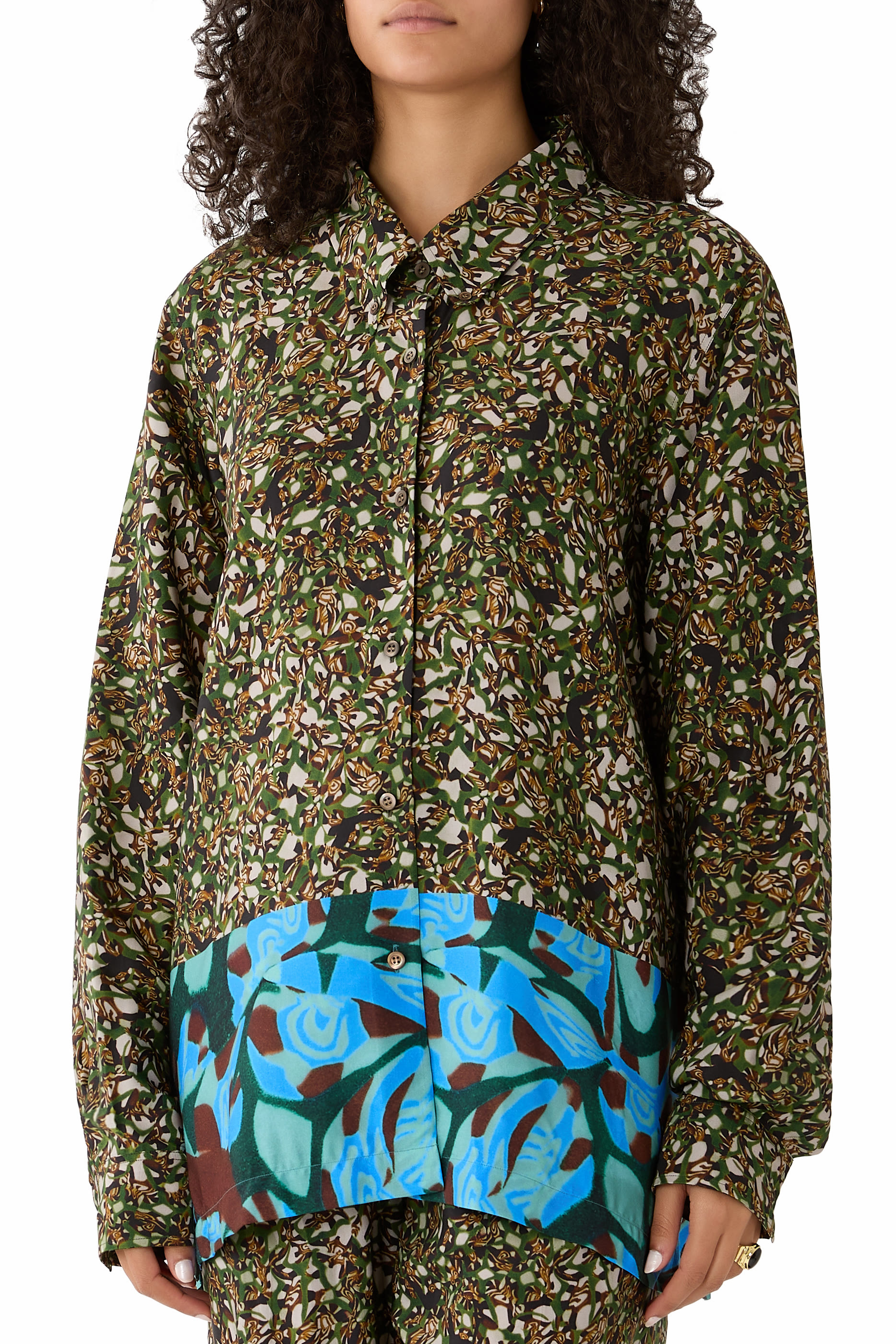 Abstract Print Shirt