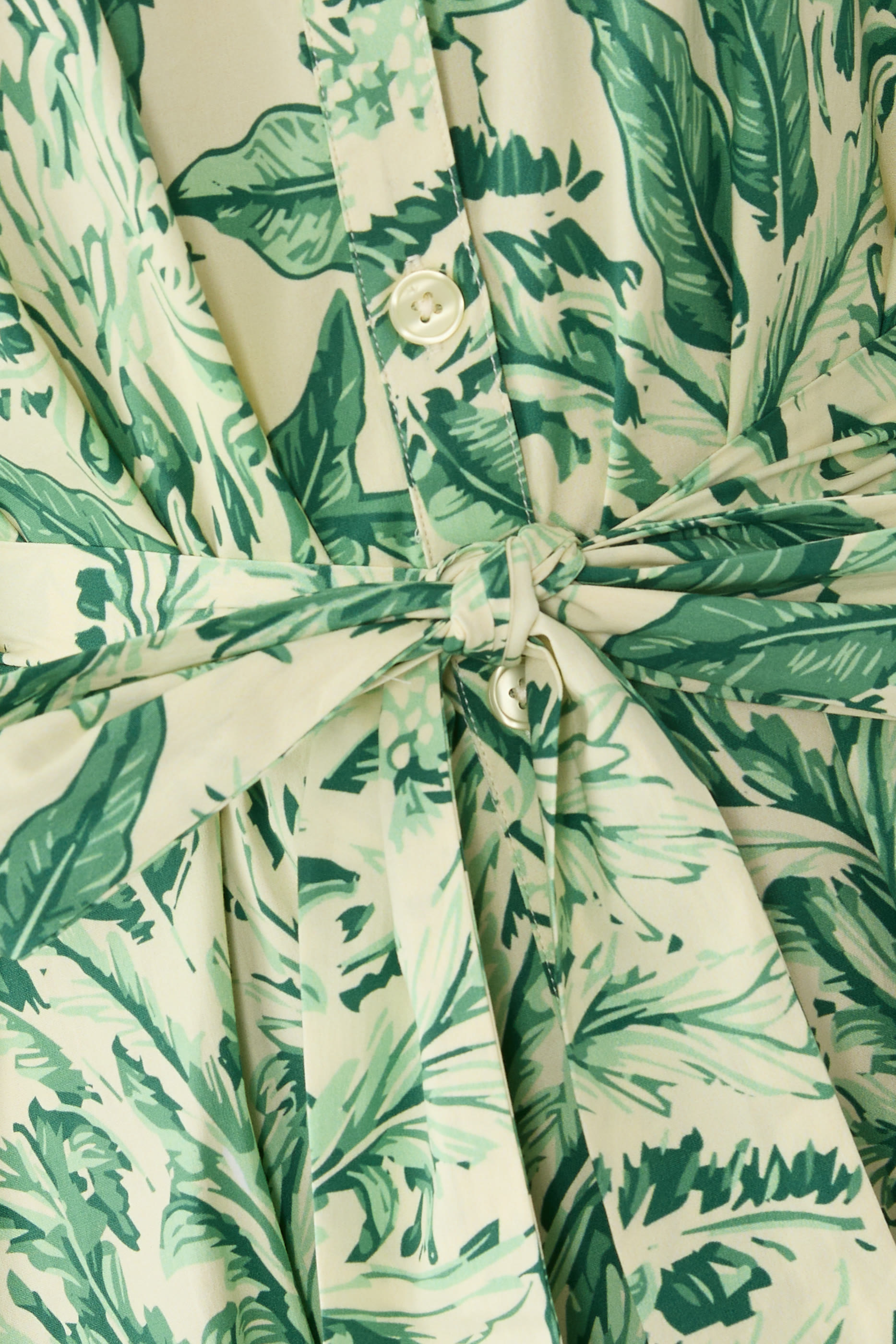 Printed Cotton Poplin Naja Midi Dress 