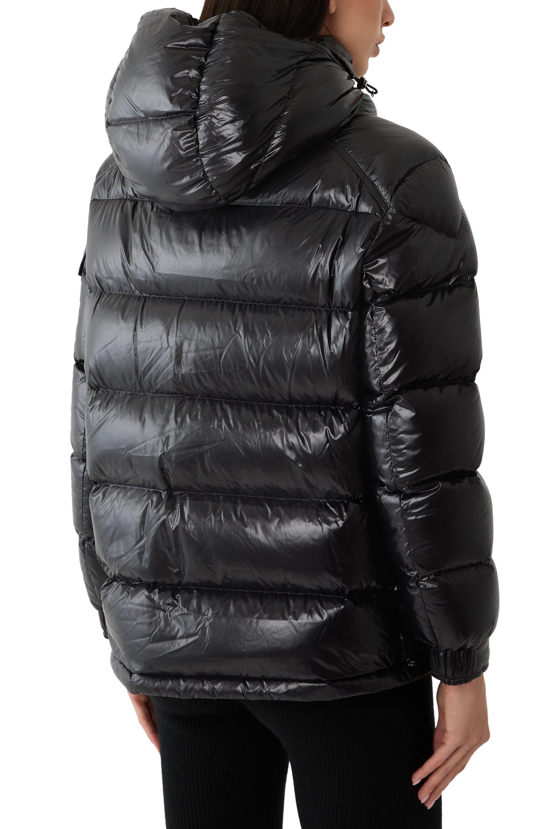 Maire Hooded Short Down Jacket