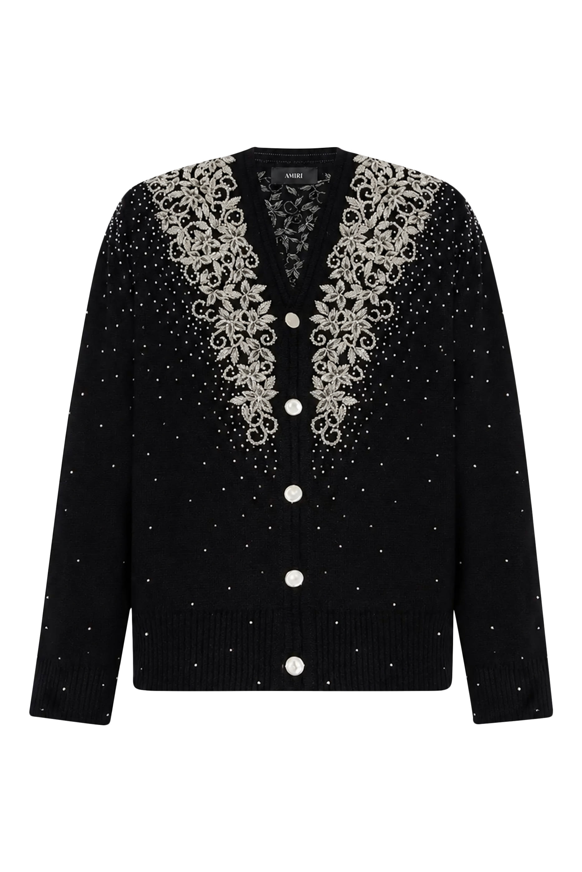 Beaded Micro Stars Cardigan 