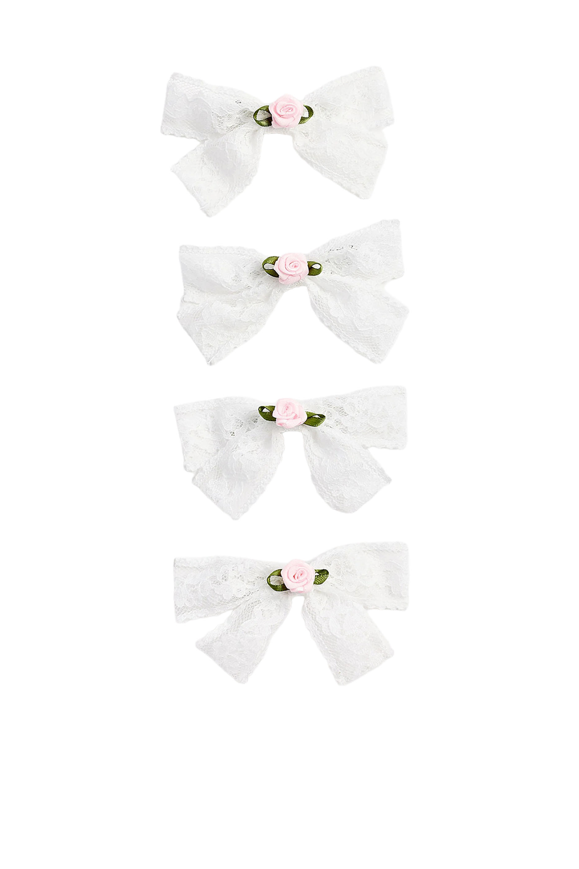 Kids Lace Bow Hair Clips