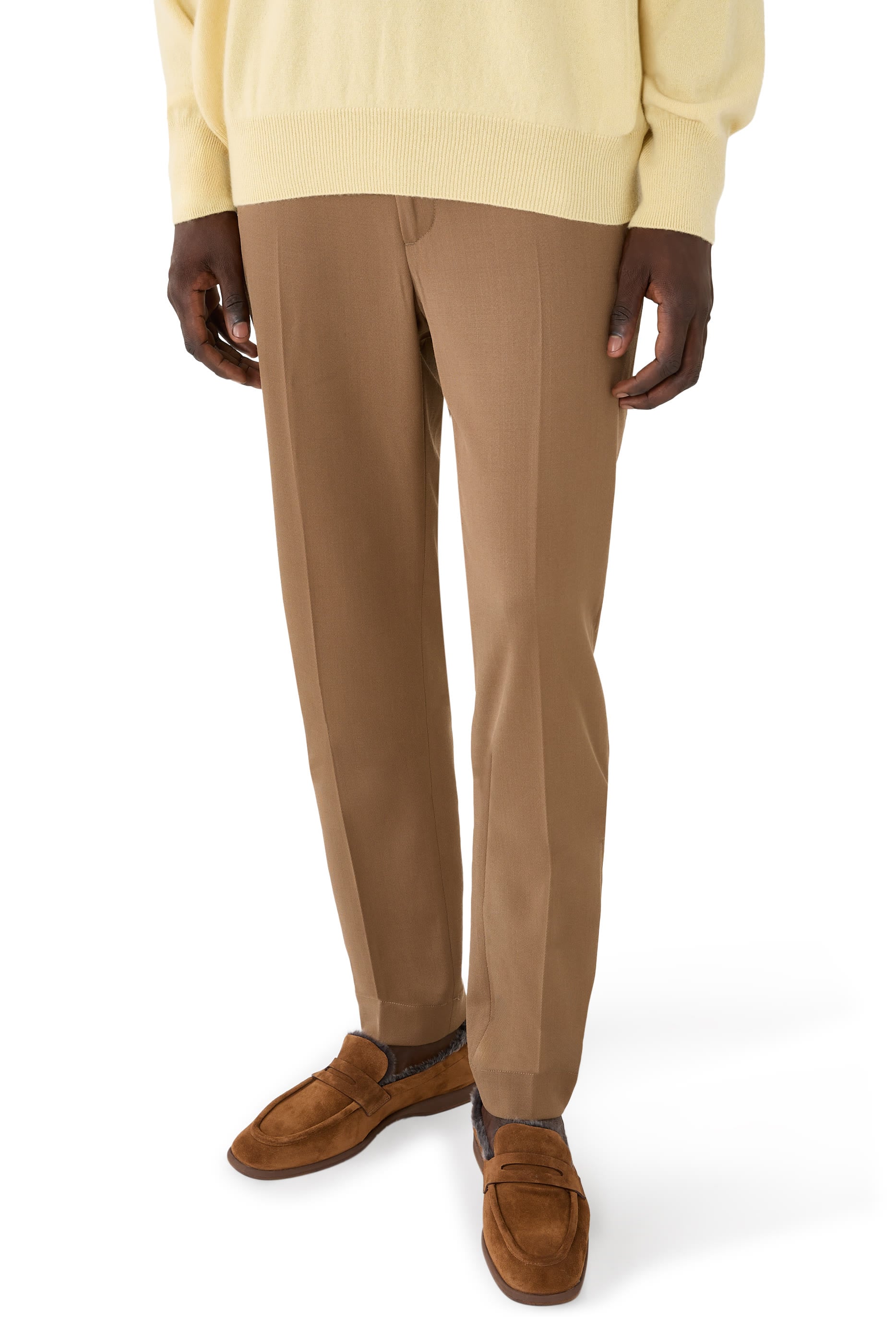 Suede Penny Loafers