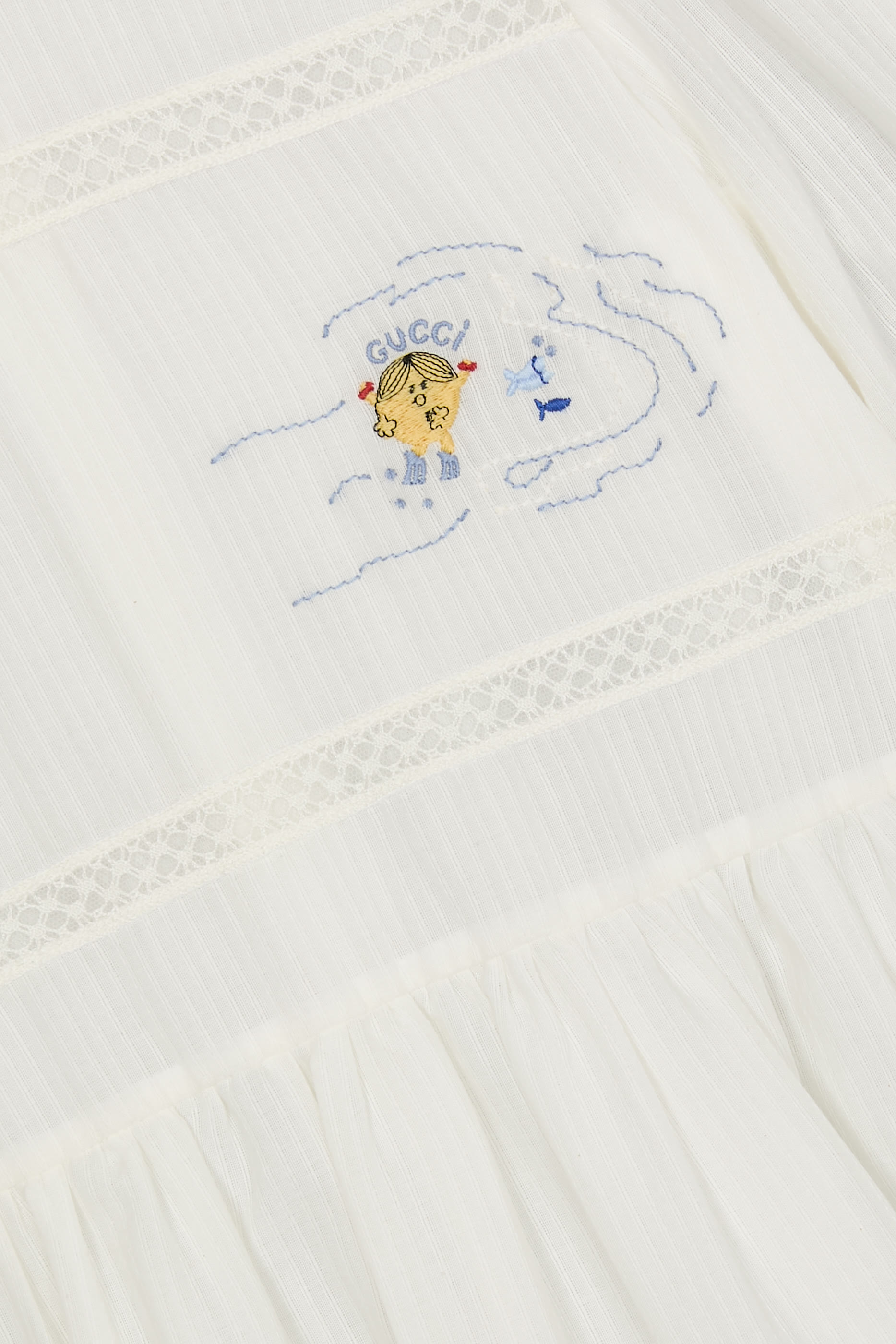 Kids Sweet Cotton Voile Dress