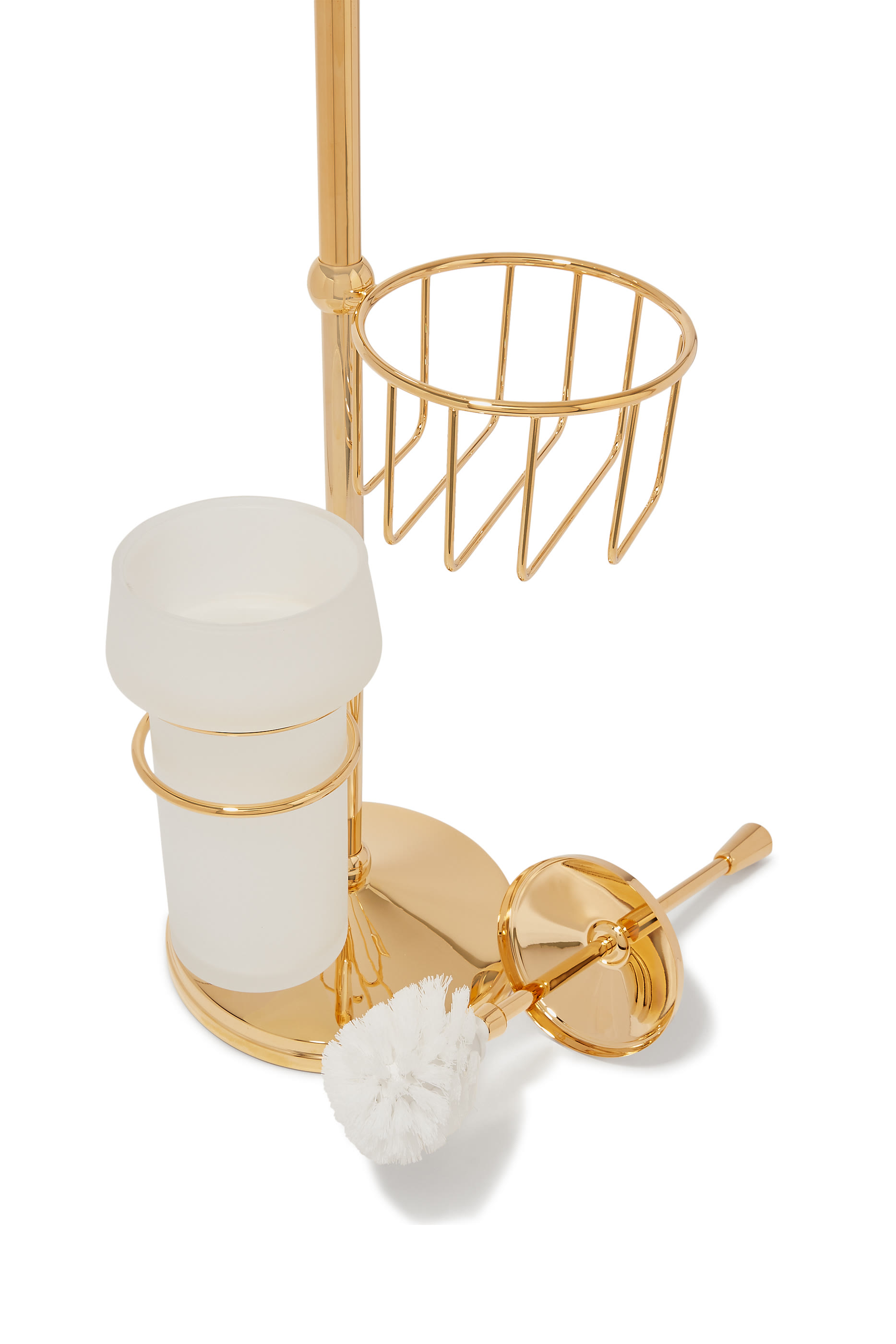 Cylinder Toilet Brush Stand