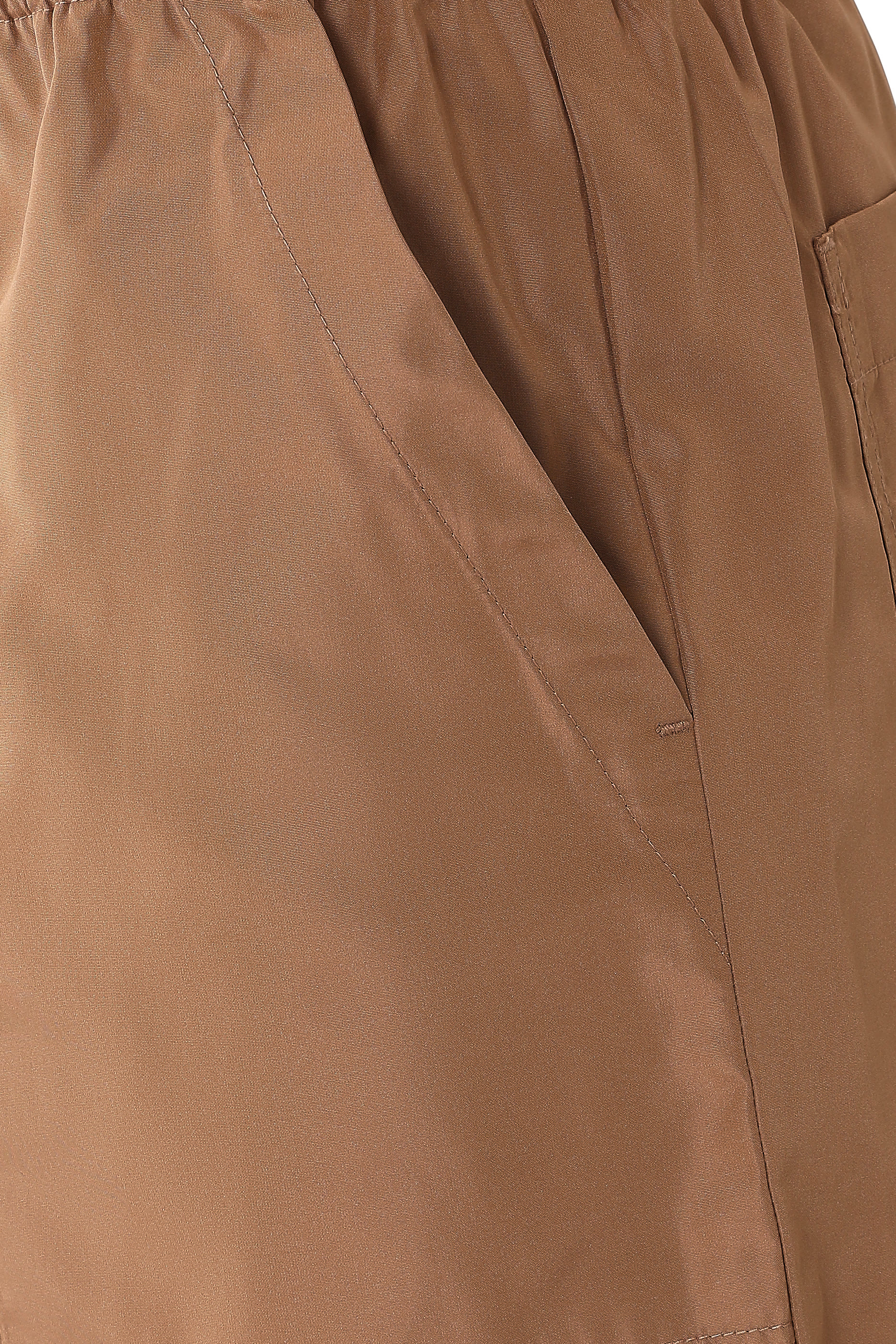 Claire Drawstring Hem Nylon Pants