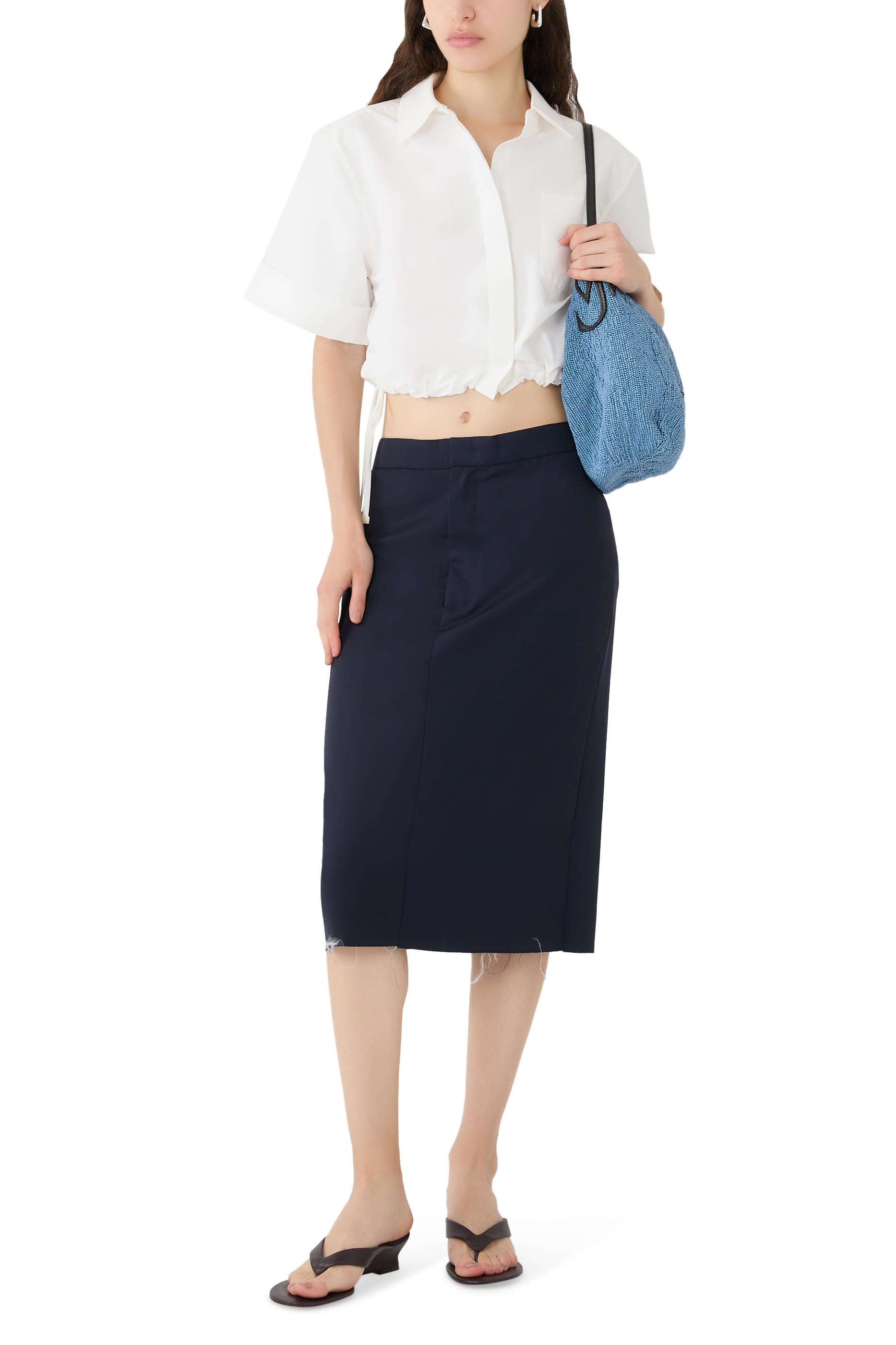 Wool Blend Skirt
